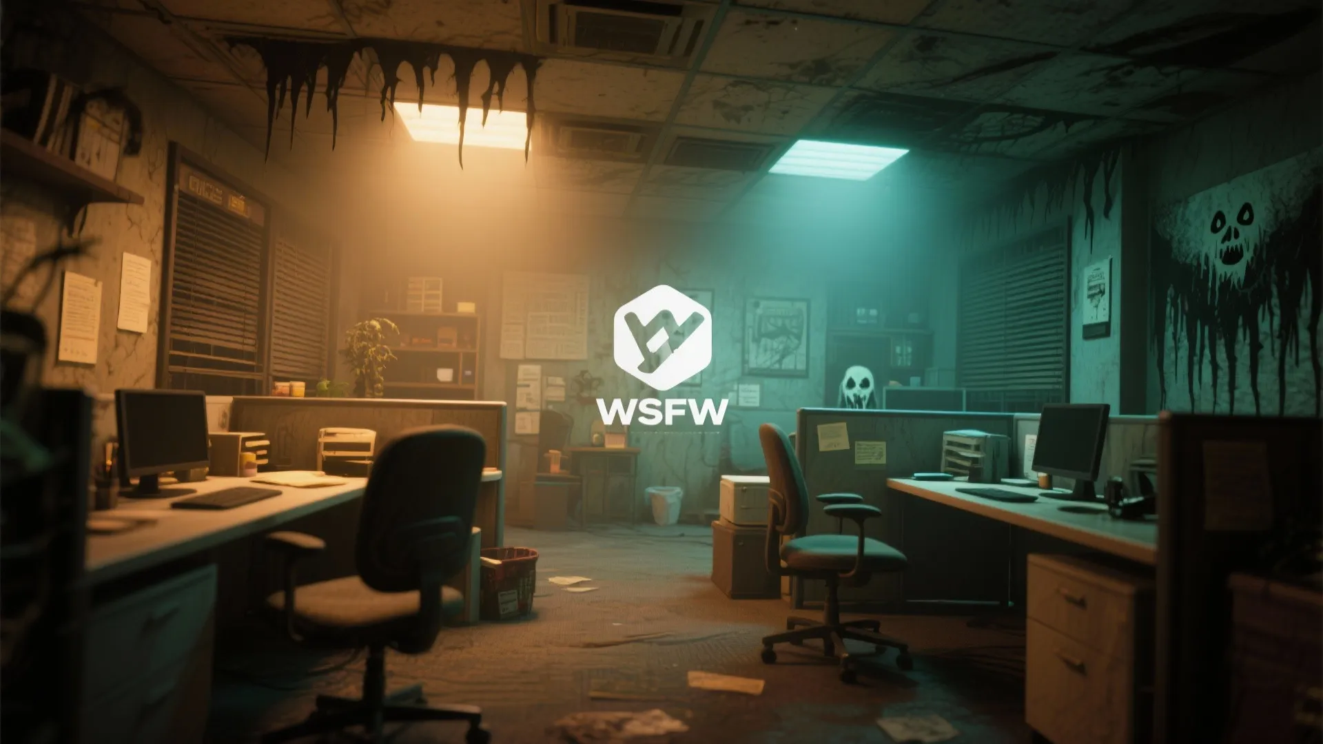 10. Virtual Spooky Backgrounds