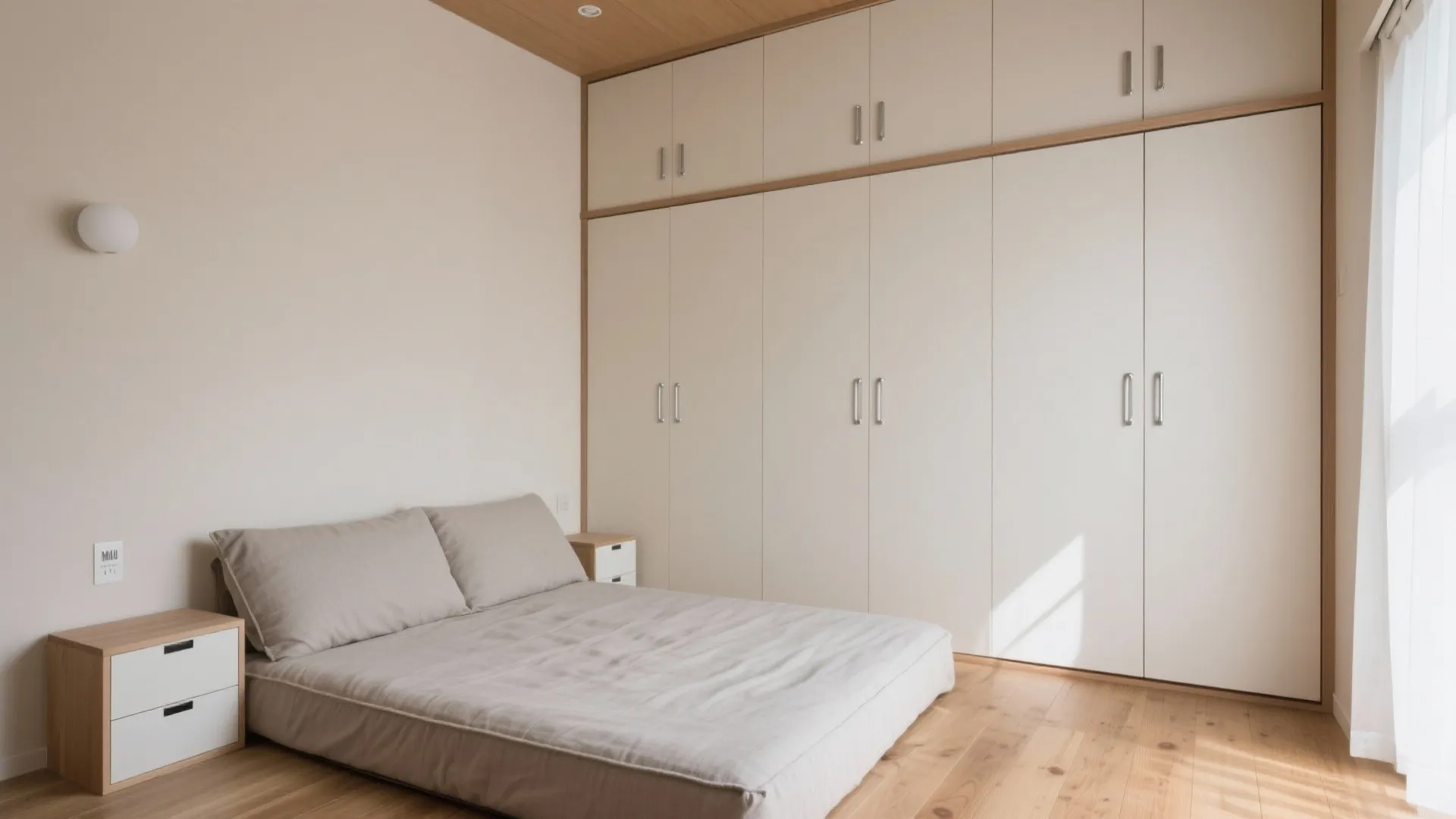 Tips 5: 視覚の秩序で「寝具の存在感」を調整する（日本都市）