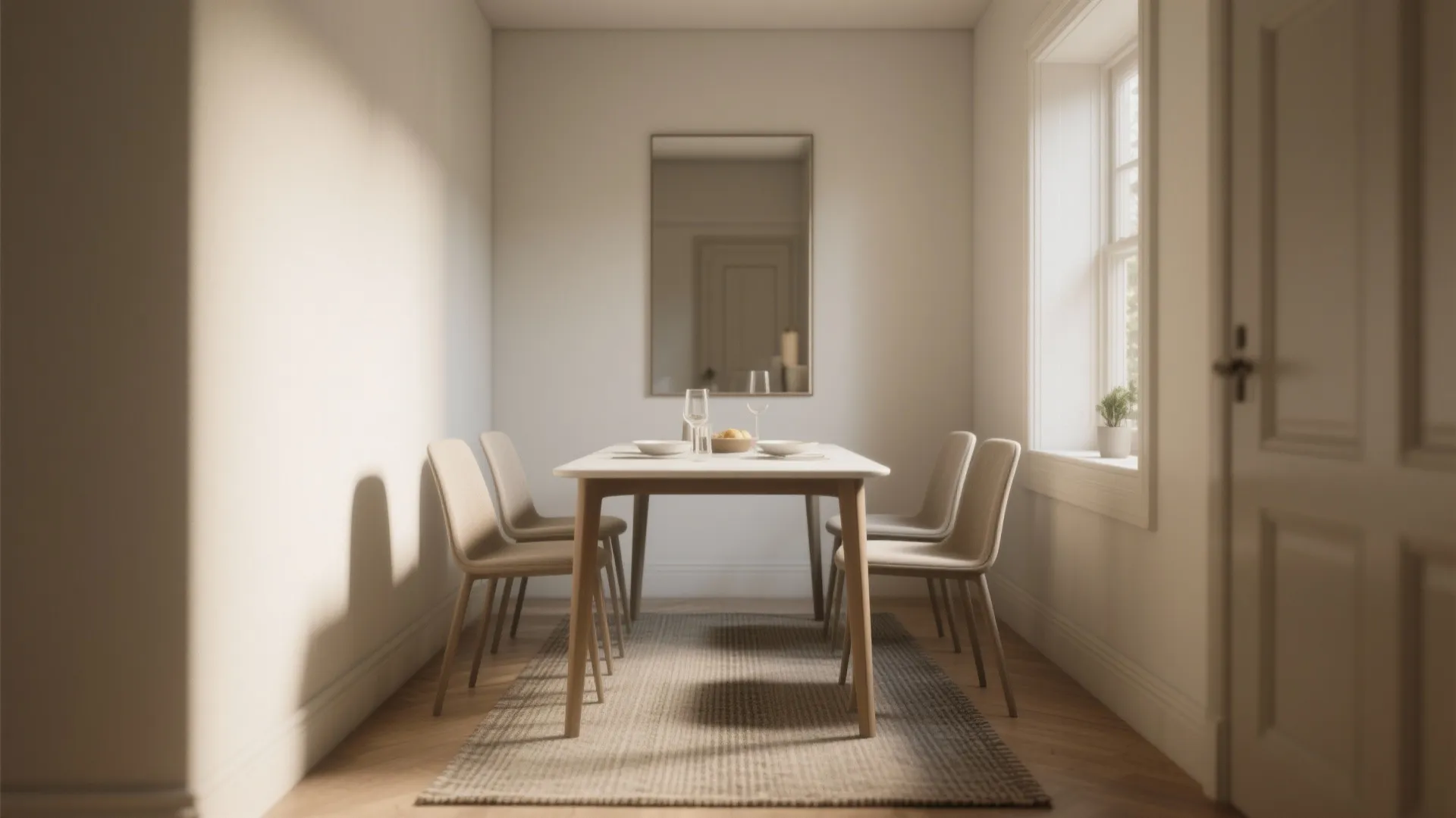 5. Visual Tricks: Mirrors, Rugs, and Scale