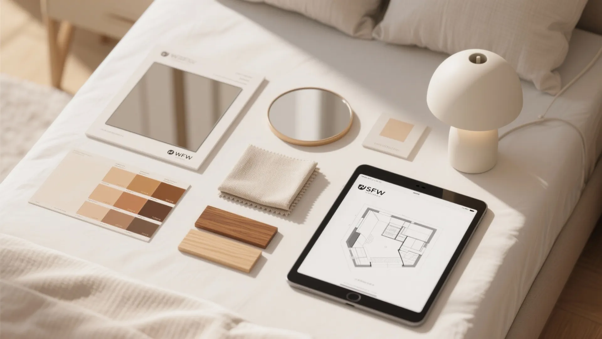 5. Visual tricks: color, mirrors, and pared-down furniture