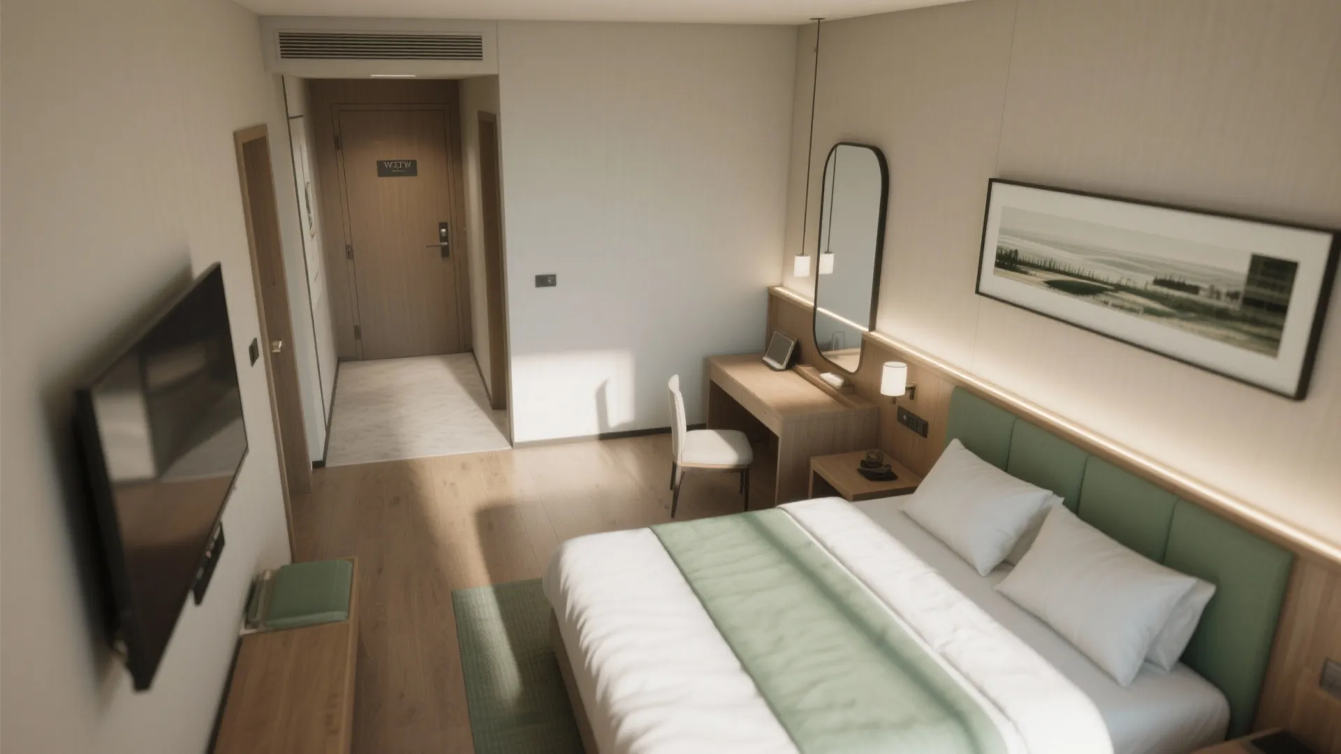 3. Visual tricks to enlarge perceived space