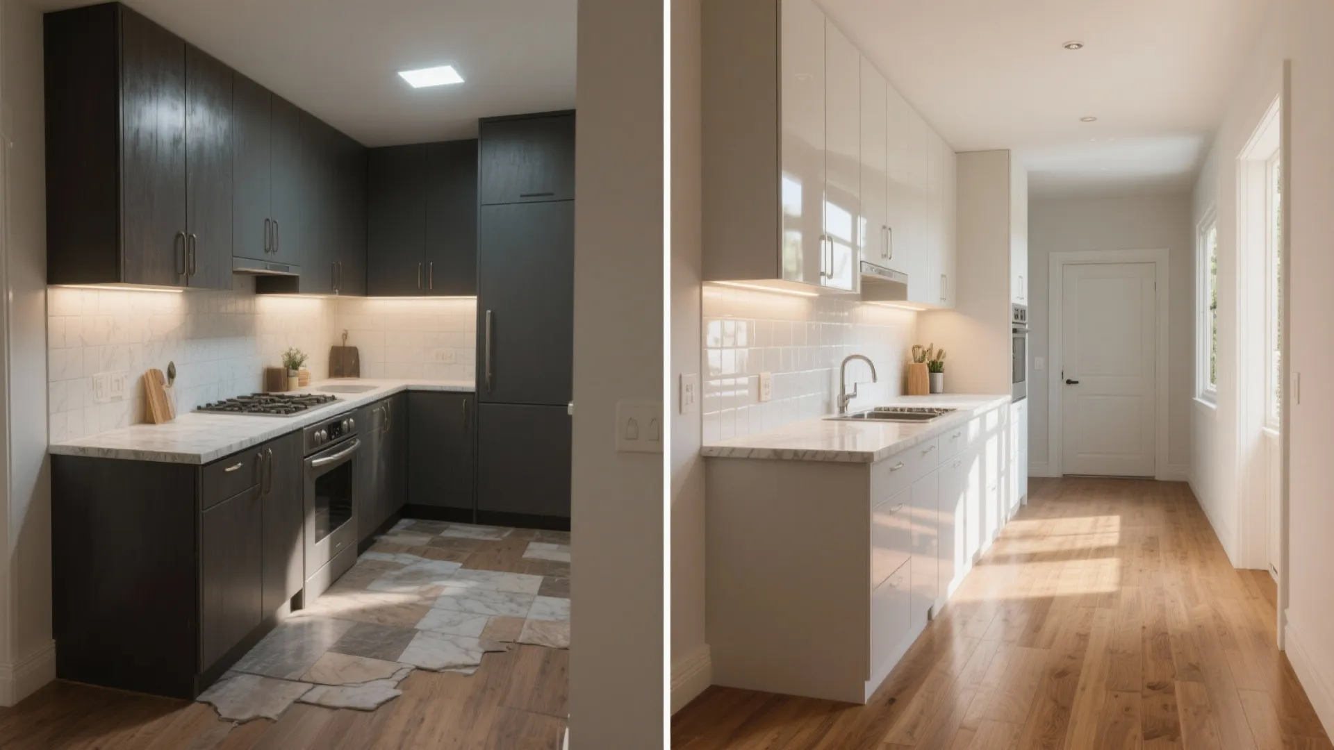 5. Visual Tricks: Light, Color, and Continuous Flooring