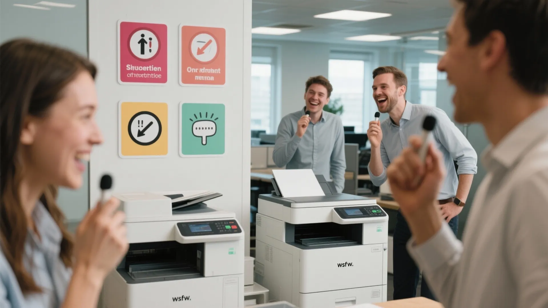 2. Voice-Activated Office Equipment