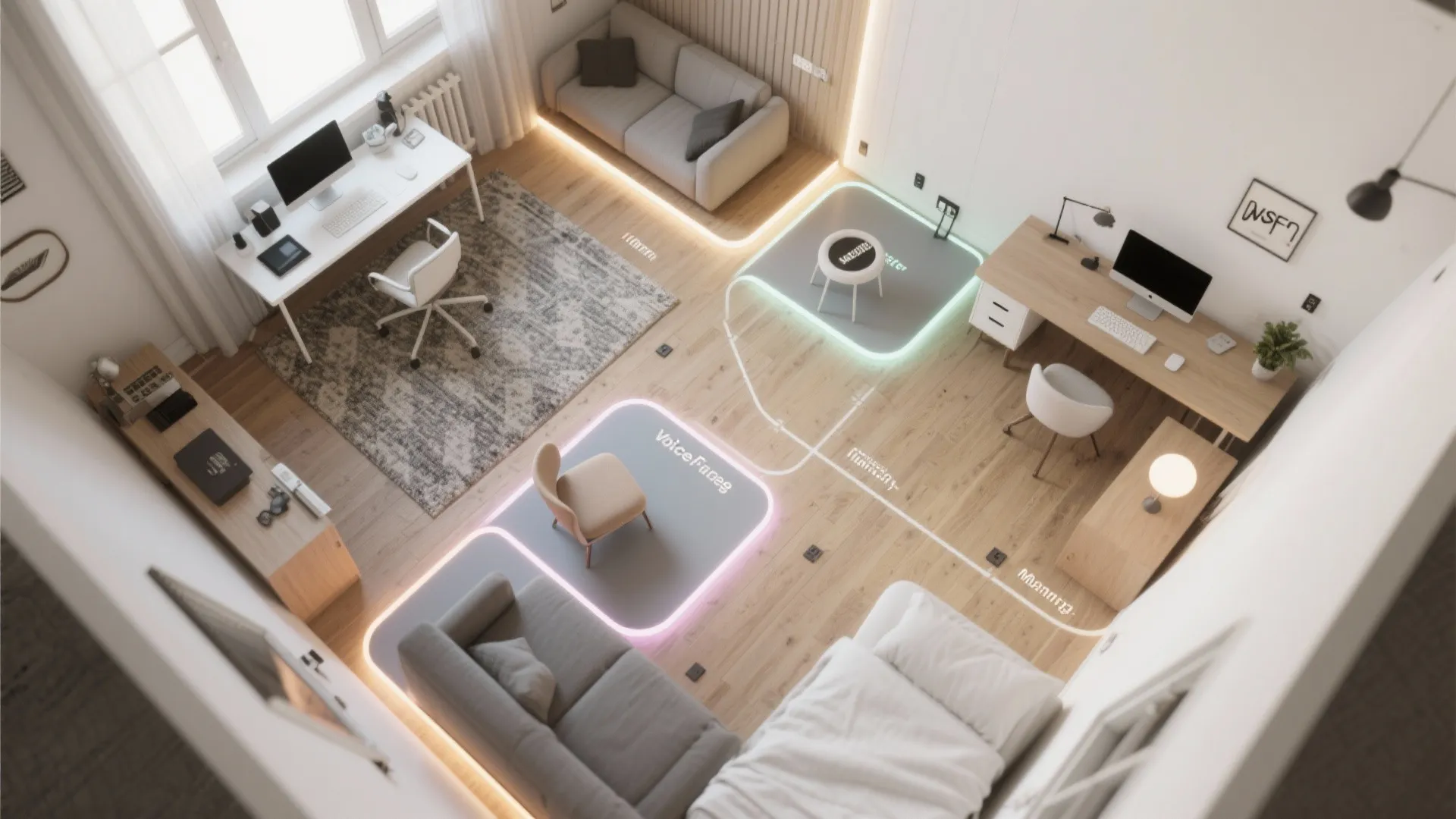 Idea 1: Map “voice zones” before furniture