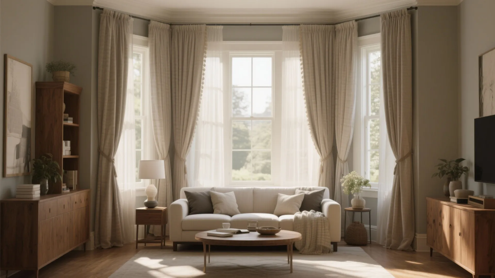 9. Voile and Cotton Combo