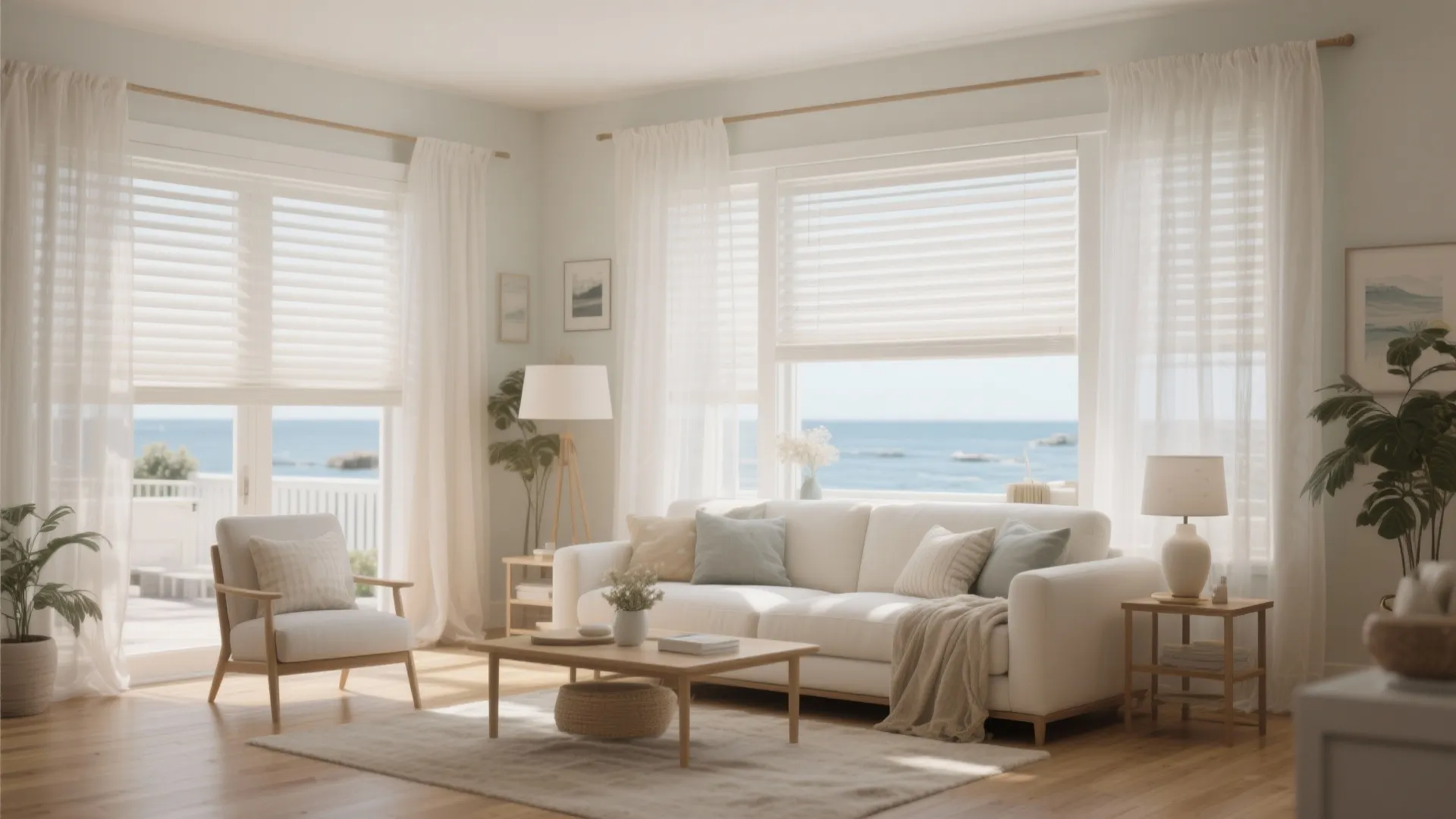 Sheer Elegance with Voile Panels