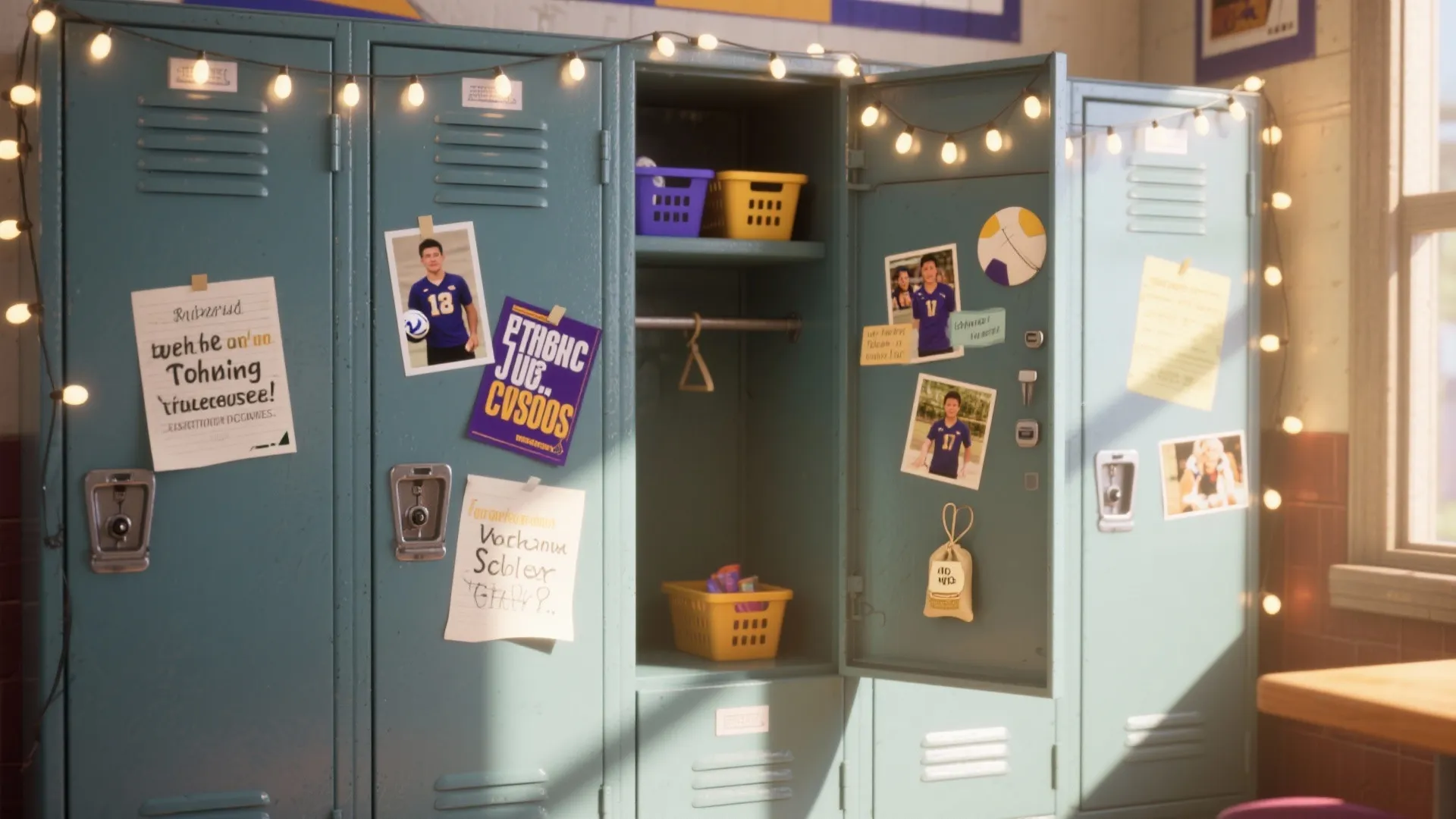 Surprising Volleyball Locker Decoration Ideas from My Playing Days: 1 Minute to Transform Boring Lockers with Winning Design Tricks