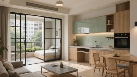 5 Smart Ideas for 1 BHK Flat Vile Parle East