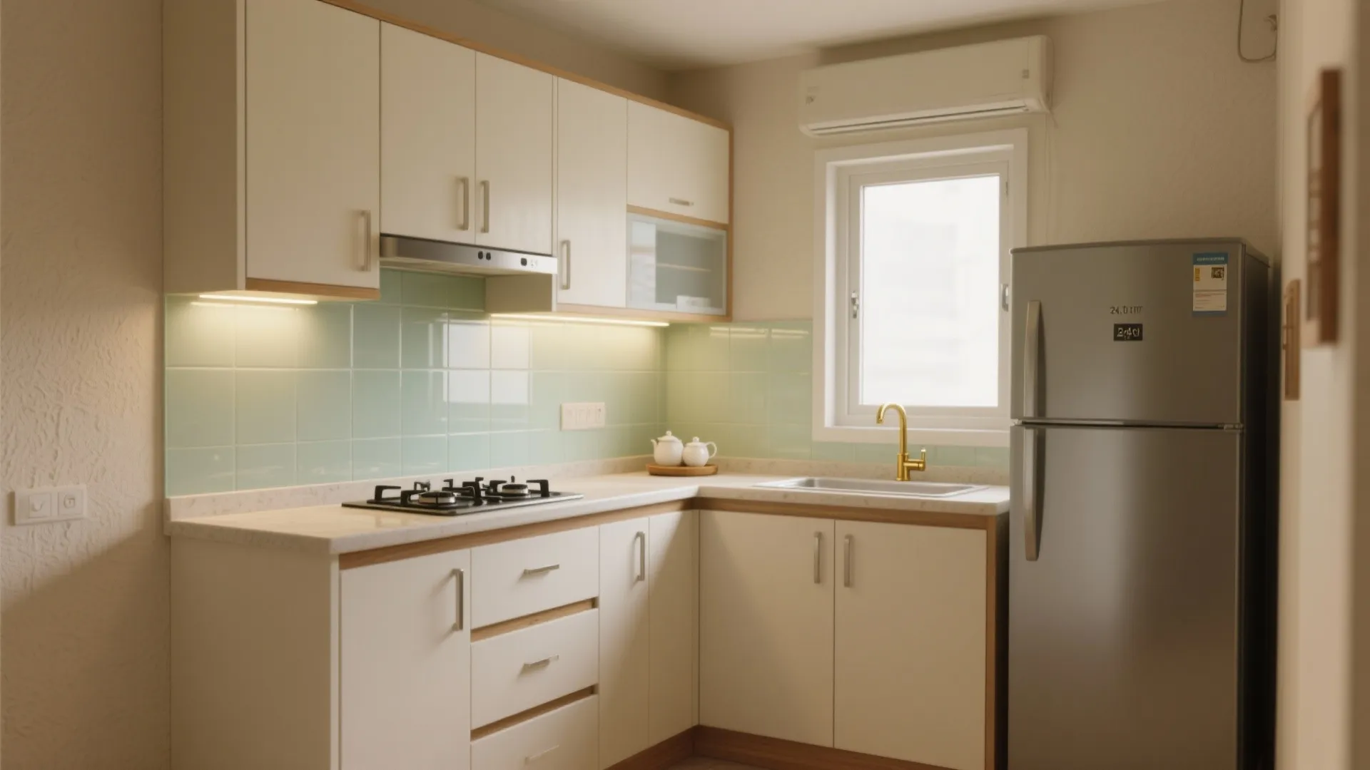 5 kitchen design ideas for a 1 BHK in Vrindavan: Small kitchens, big creativity: 5 expert-backed ideas I use in compact Vrindavan homes