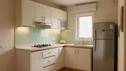 5 kitchen design ideas for a 1 BHK in Vrindavan