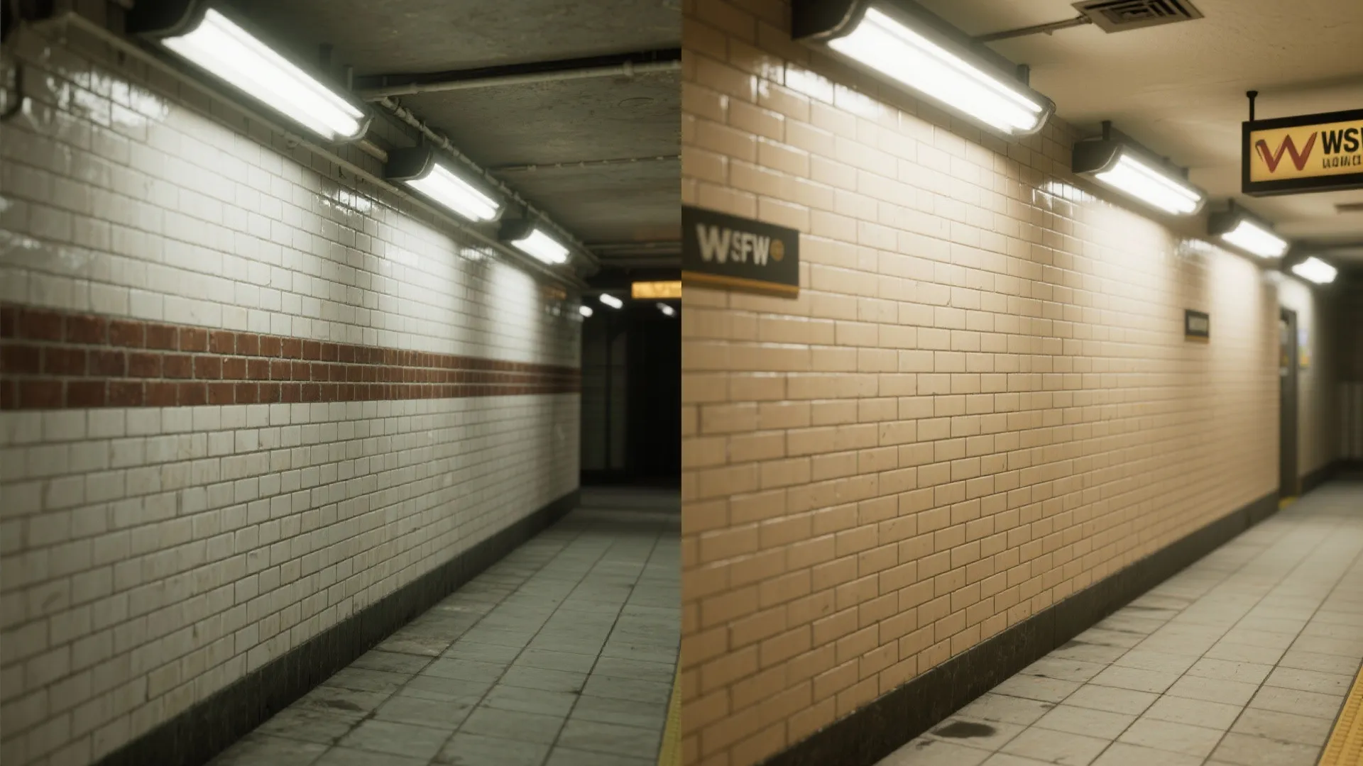 Vertical Stack Bond in Warm Neutrals