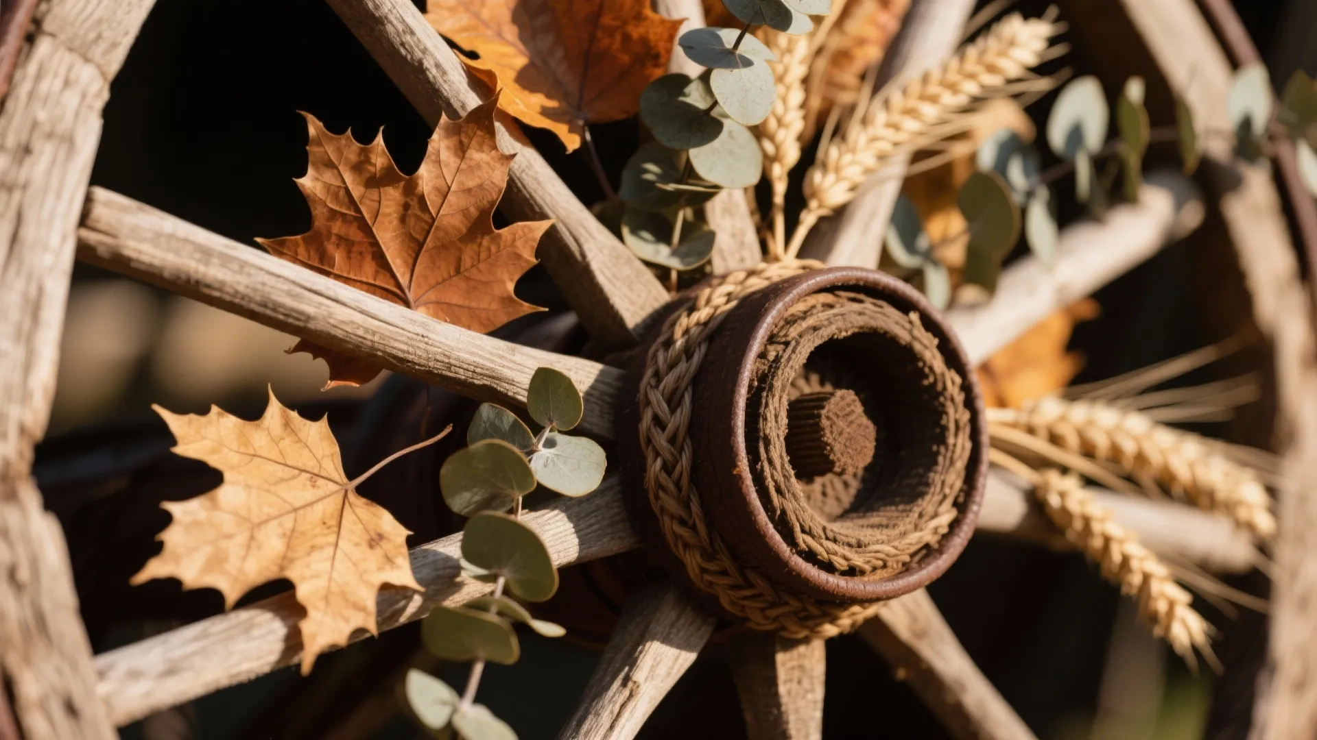 Tip 1: Layer with Dried Foliage