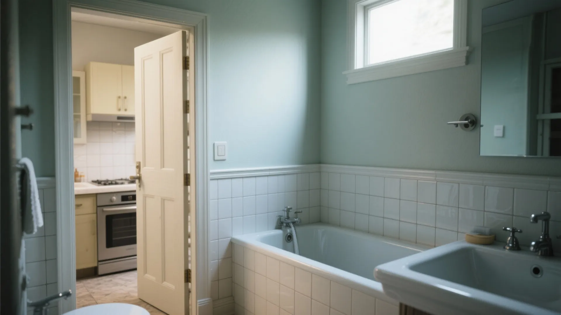 3. Use tile or paintable wainscoting for high-splash zones