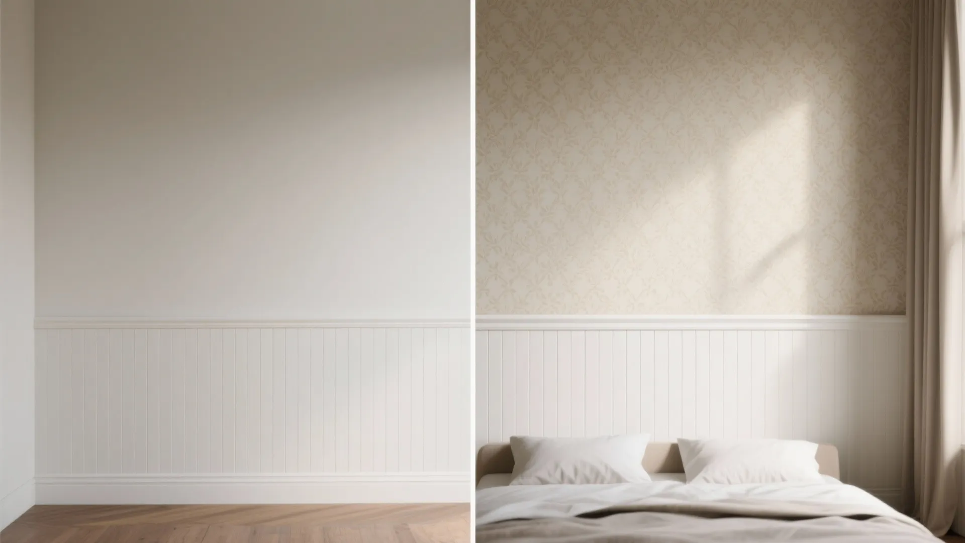 Wainscot and Wallpaper: Best of Both Worlds