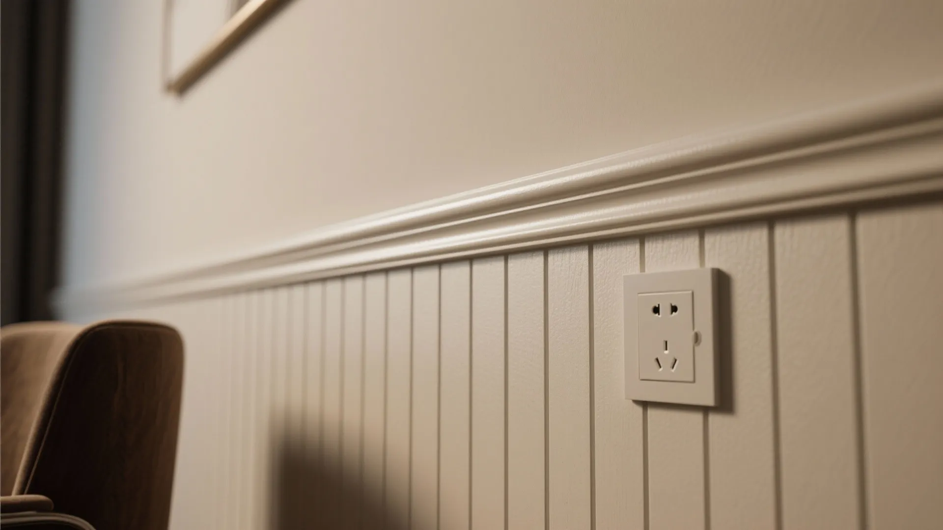 Modern Wainscoting For Compact Rooms