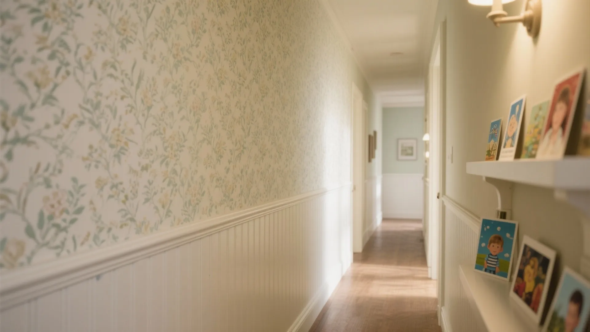 Half-Height Panel + Wallpaper Combo