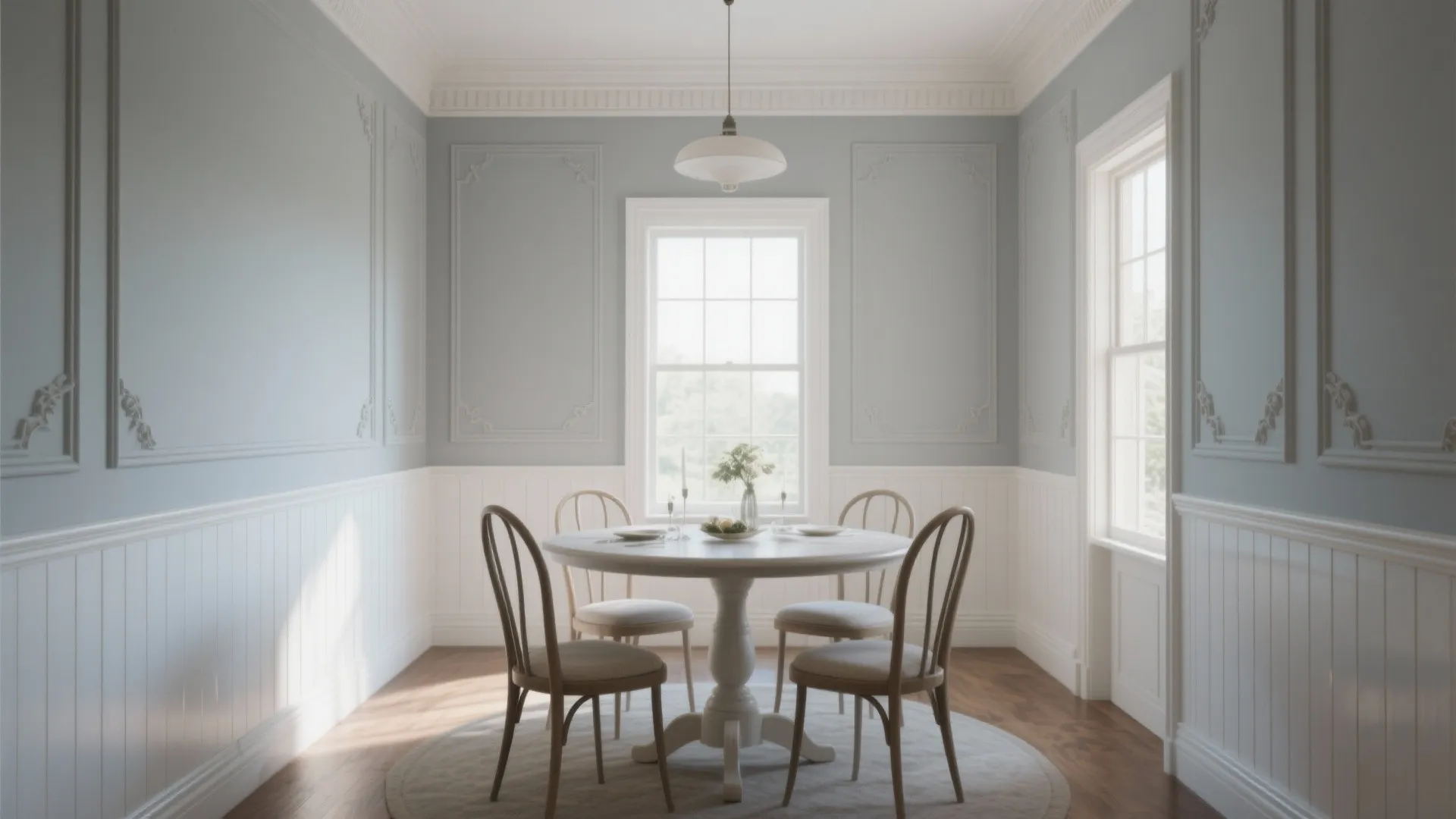 4. Wall Molding or Wainscoting