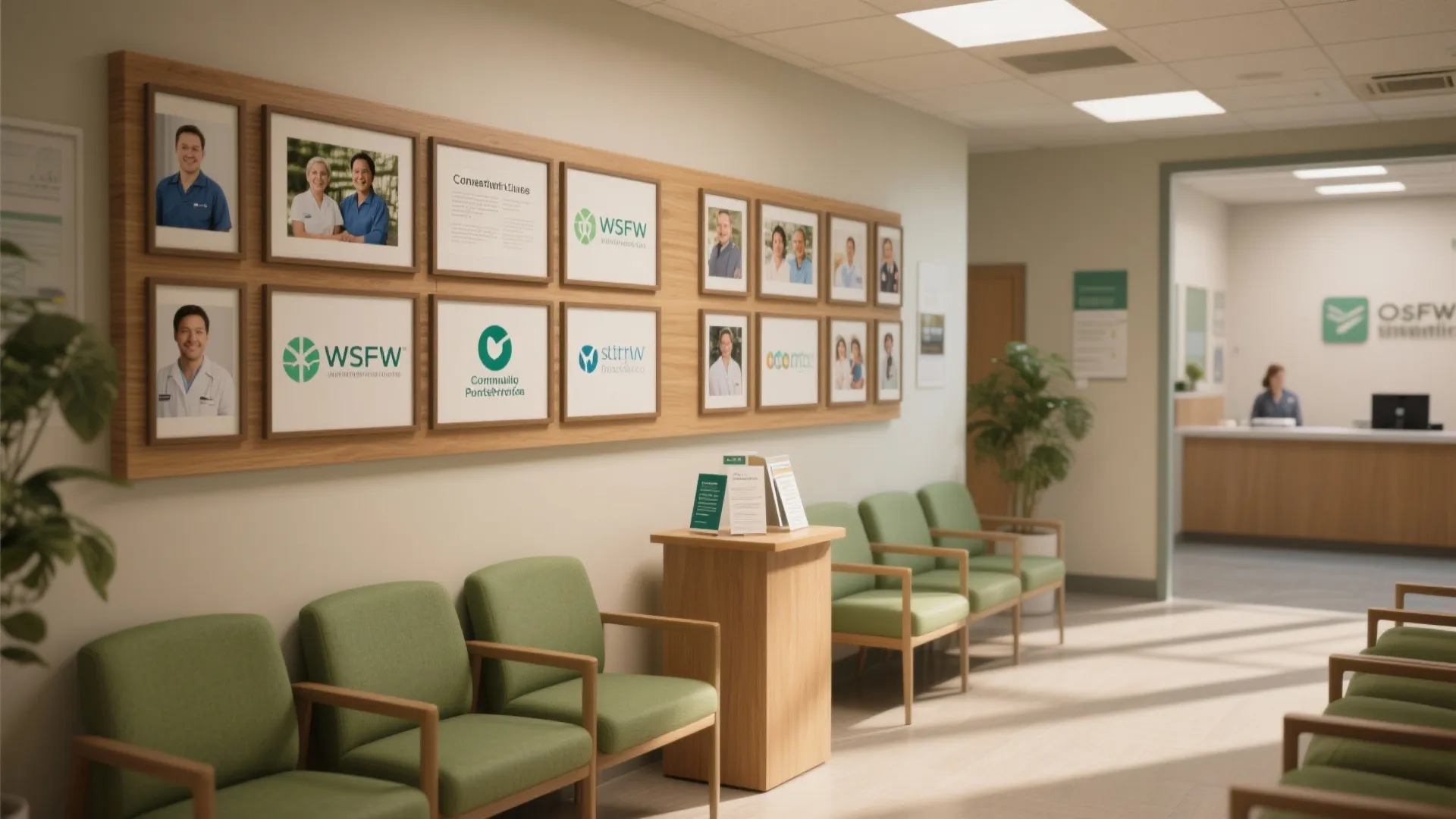 1. Turn the waiting room into a storytelling hub