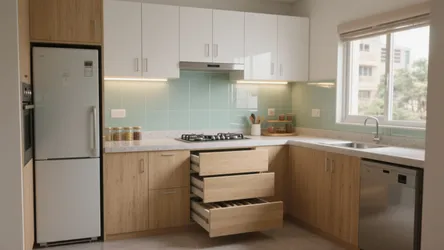 5 Kitchen Ideas for a 2 BHK Flat in Wakad Pune