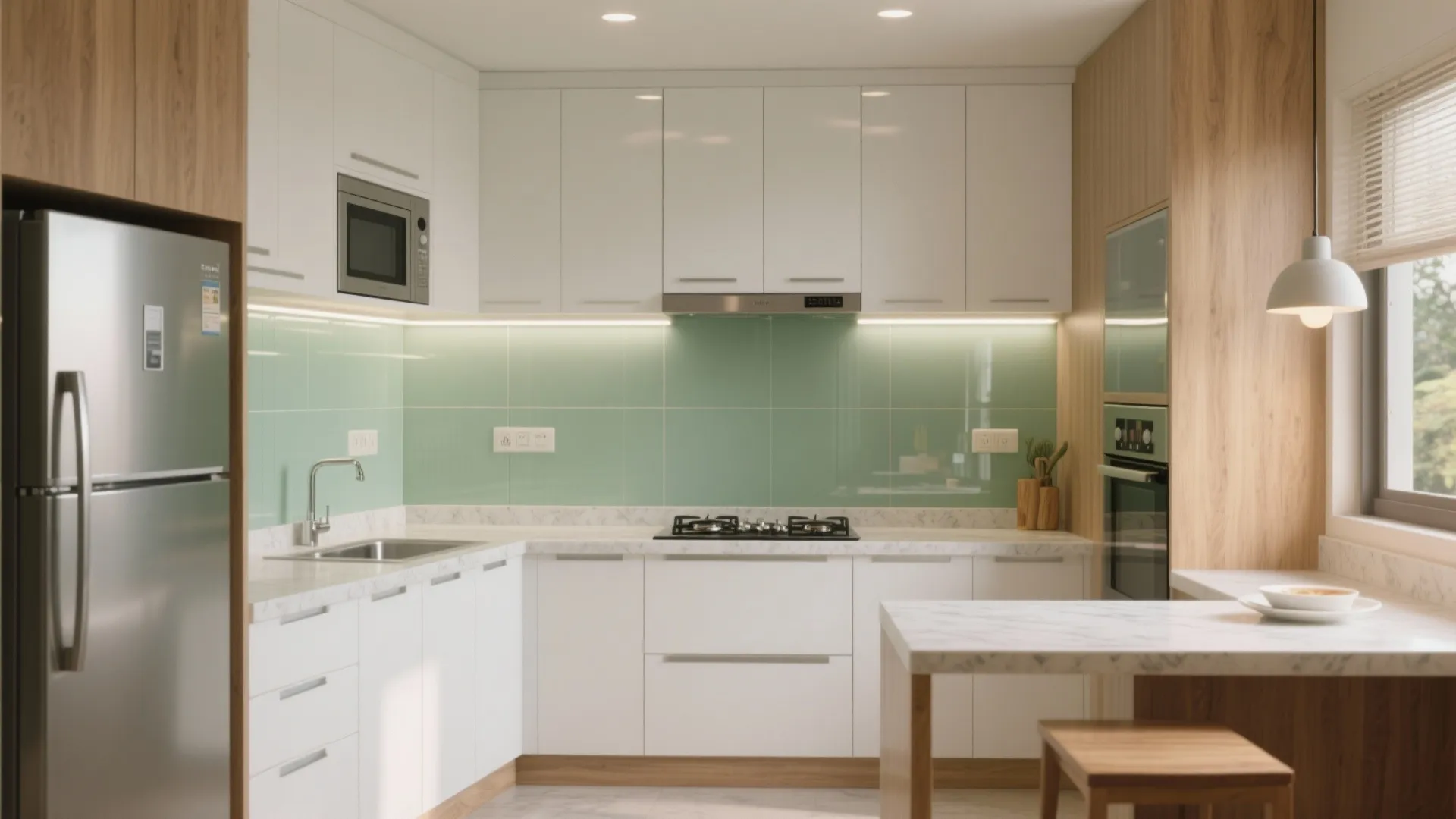 2 BHK Flat in Wakad: 5 Smart Kitchen Design Ideas: Small-space, big impact—my 5 proven kitchen upgrades for a 2 BHK flat in Wakad