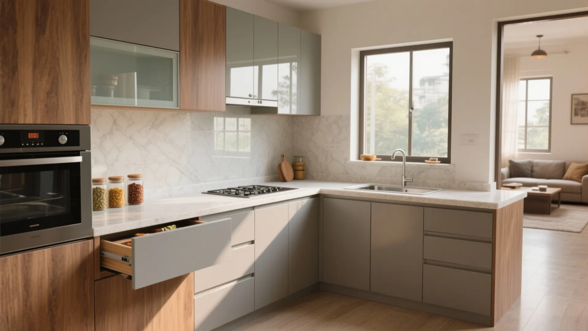 3 BHK Flats in Pune Wakad: 5 Smart Kitchen Design Ideas: Real-world tips from a senior interior designer on making 3 BHK kitchens in Wakad work smarter, look bigger, and feel warmer