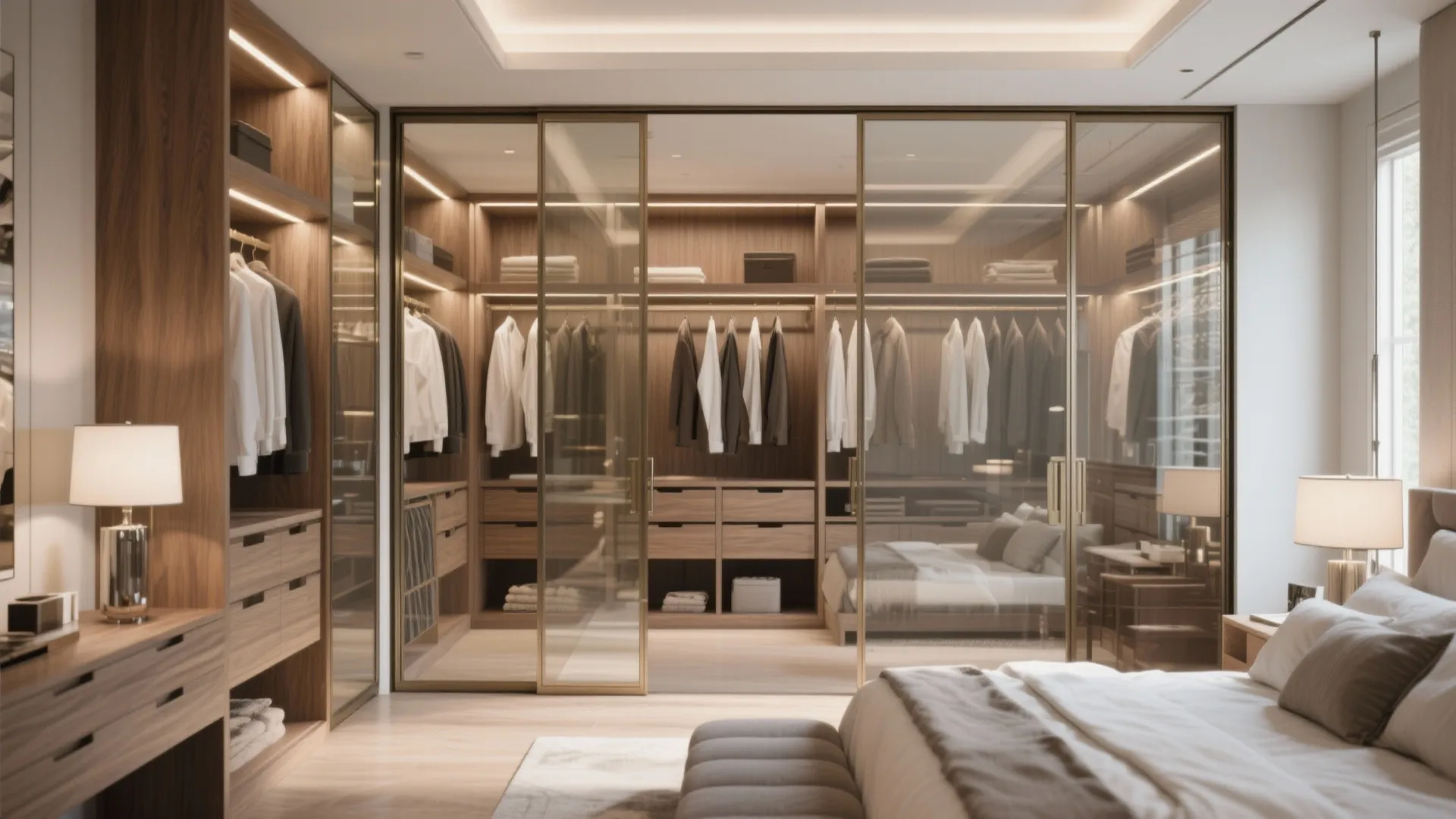 Idea 3: Walk-in Closet Integration