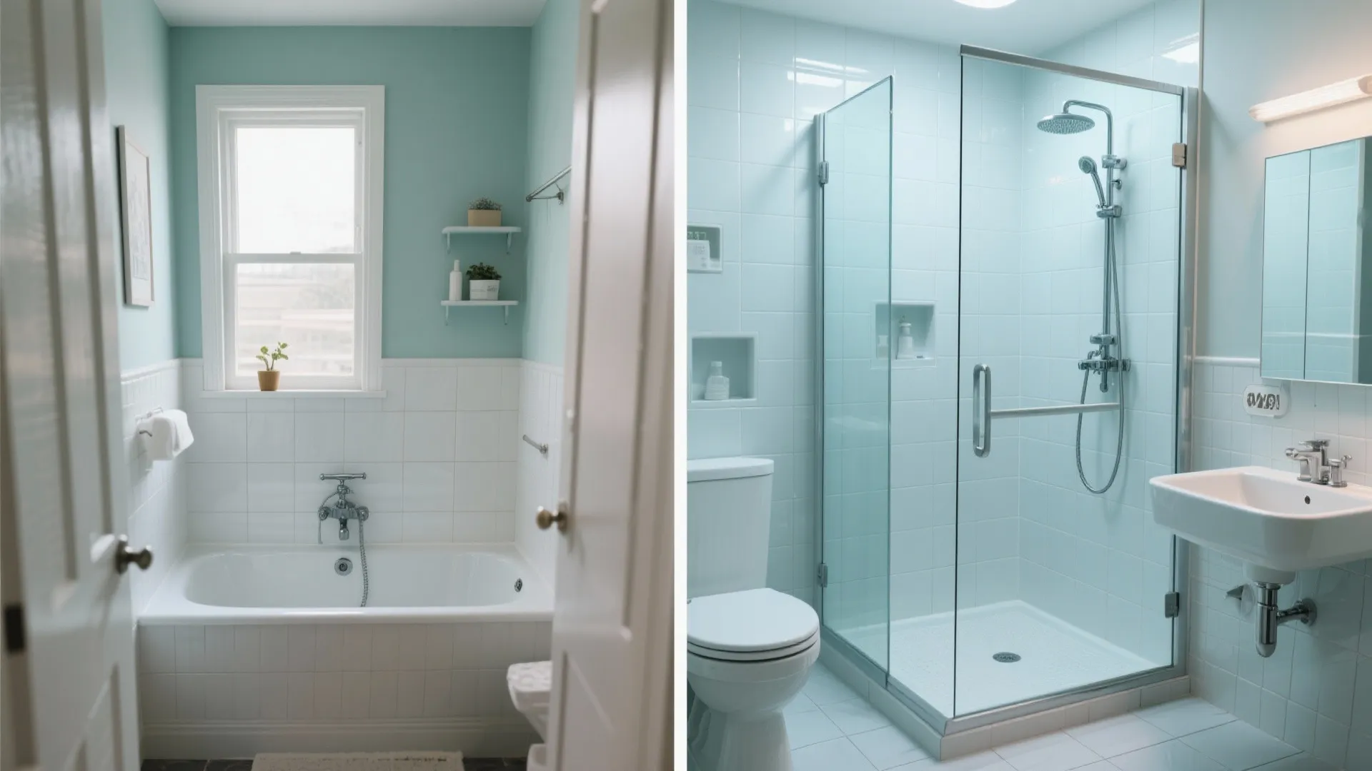 7. Walk-In Shower Swap