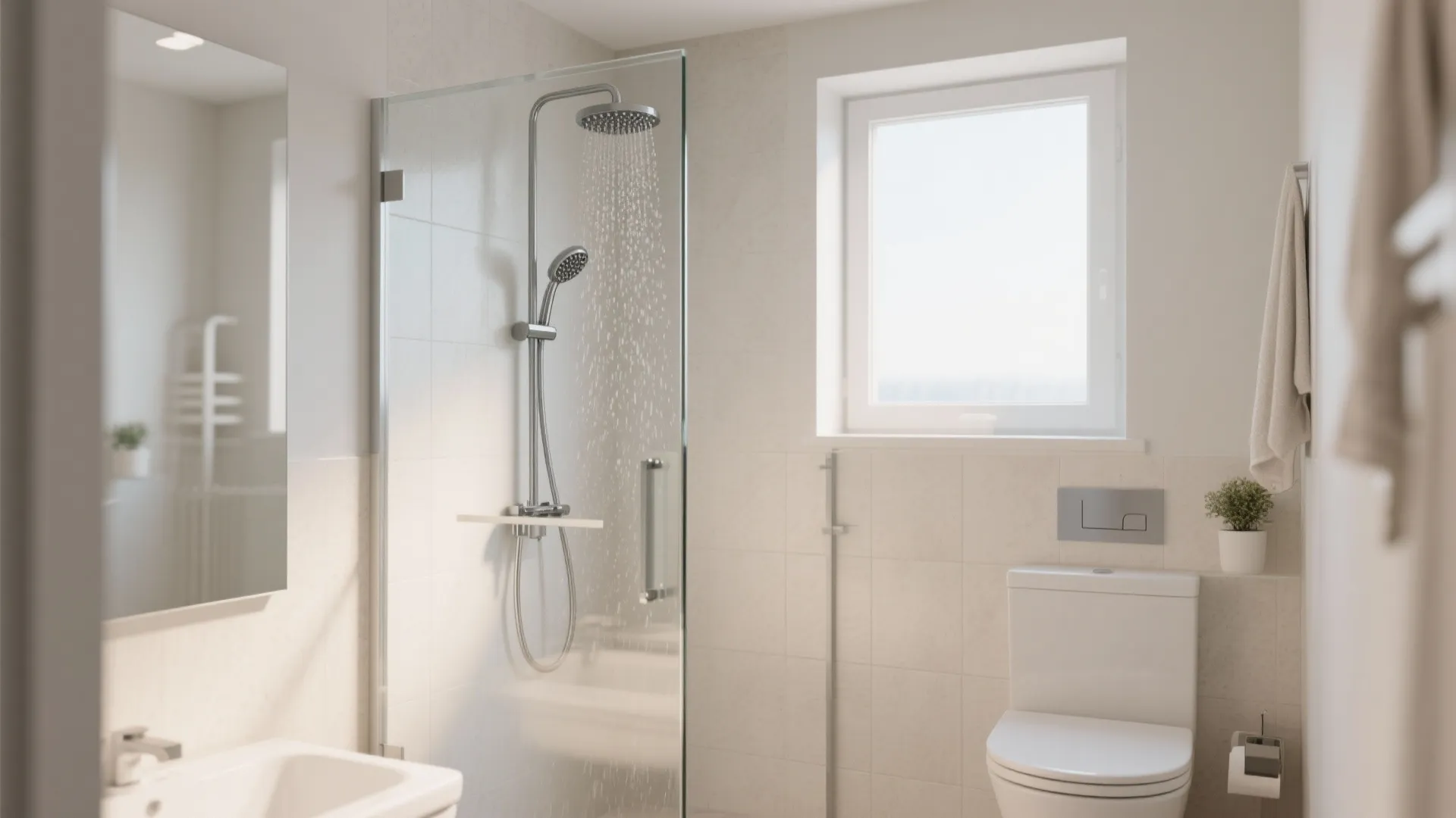 3. Install a Walk-In Shower