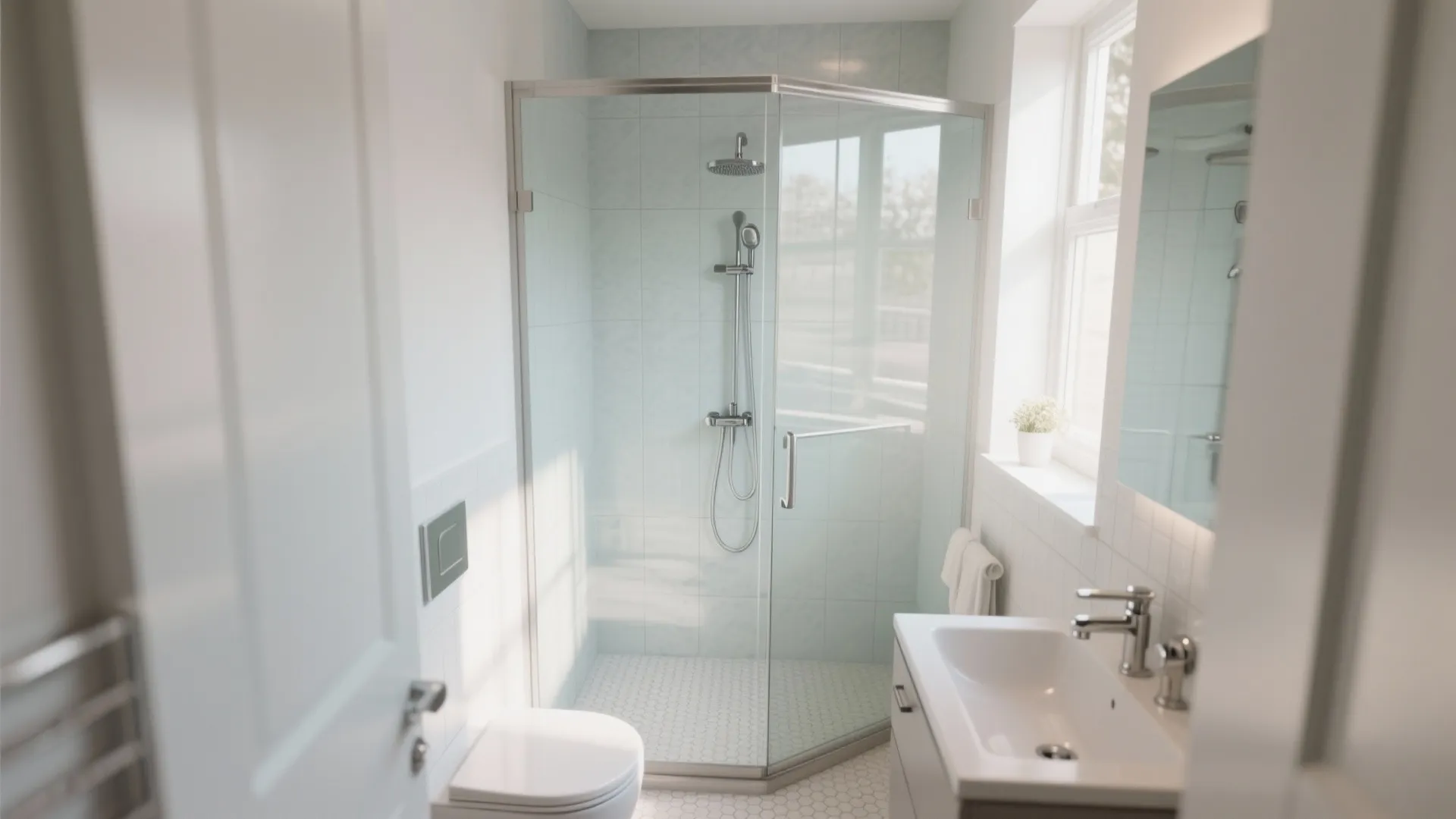 3. Add a Walk-In Shower