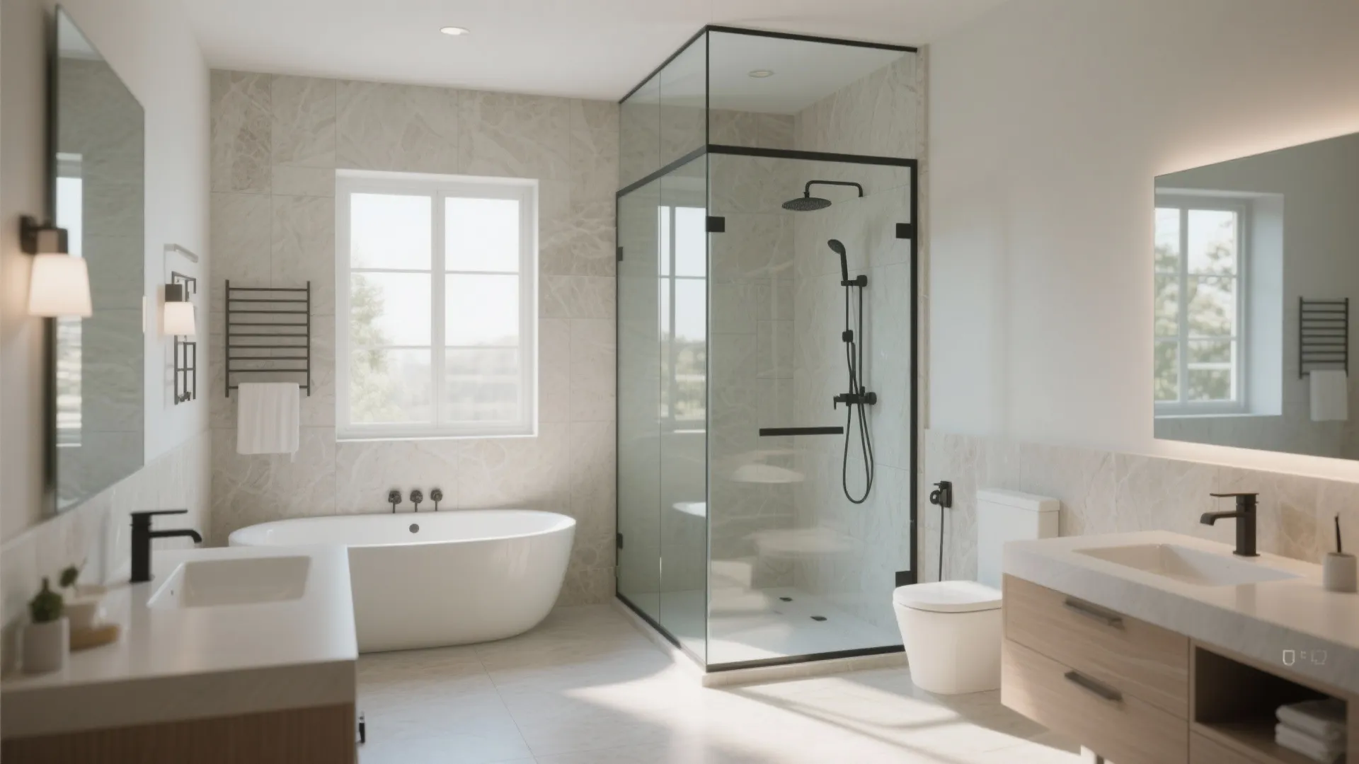 1. Go Big with a Walk-In Shower