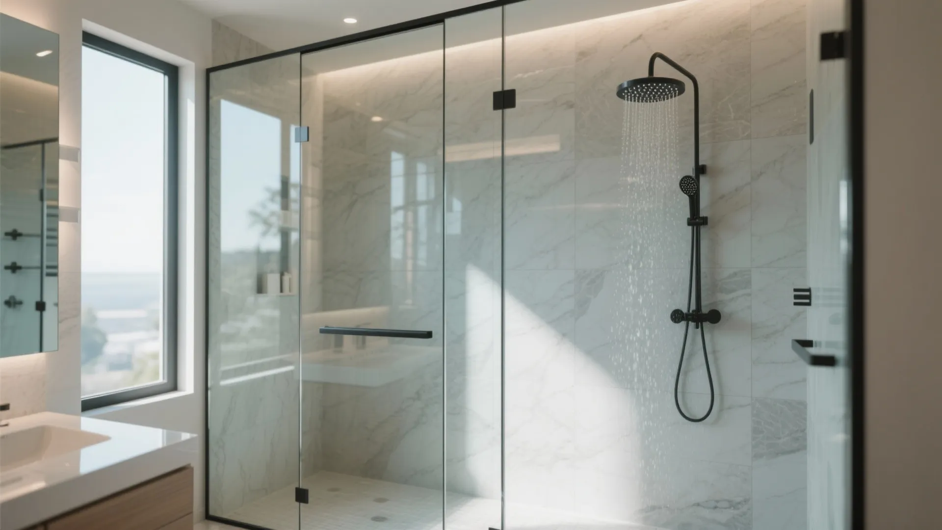 Tip 3: Walk-in Shower Luxury