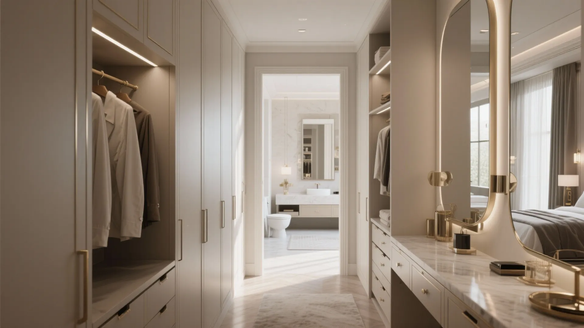 5. Walk-Through Closet Layout