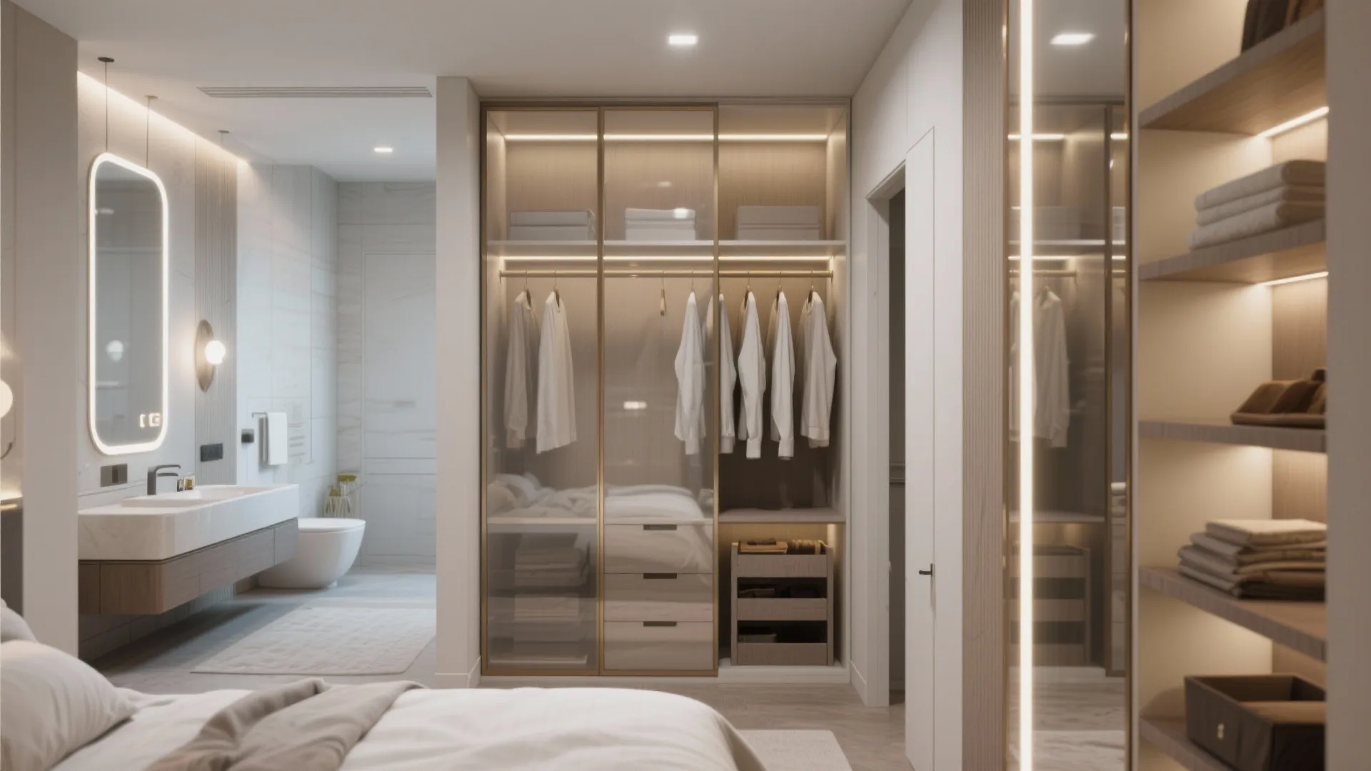 Idea 8: Walk-Through Closet