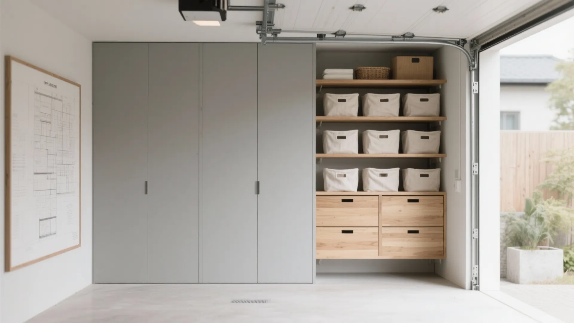 Tips 2: ガレージ直結のウォークスルー収納で“積む前に仕舞う”（収納テク × 日式スタイル）