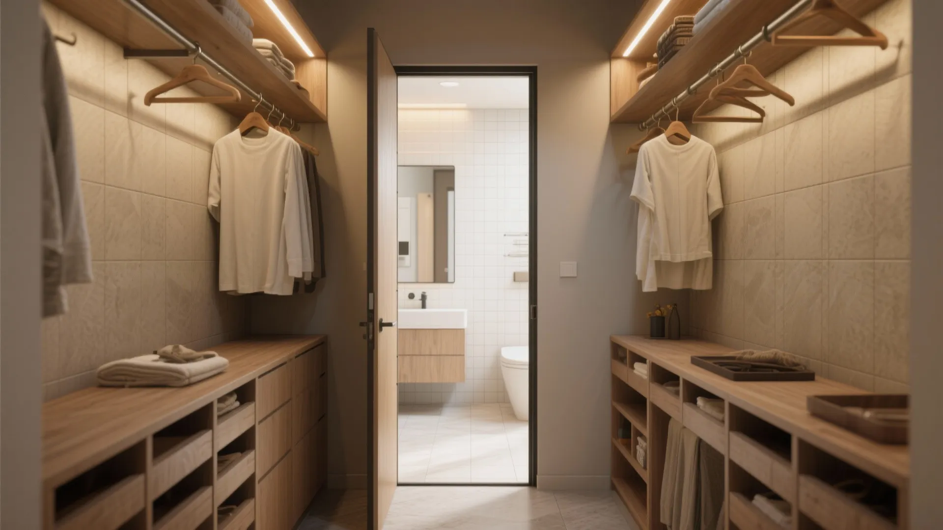 4. Walk-Through Closet to Ensuite Flow
