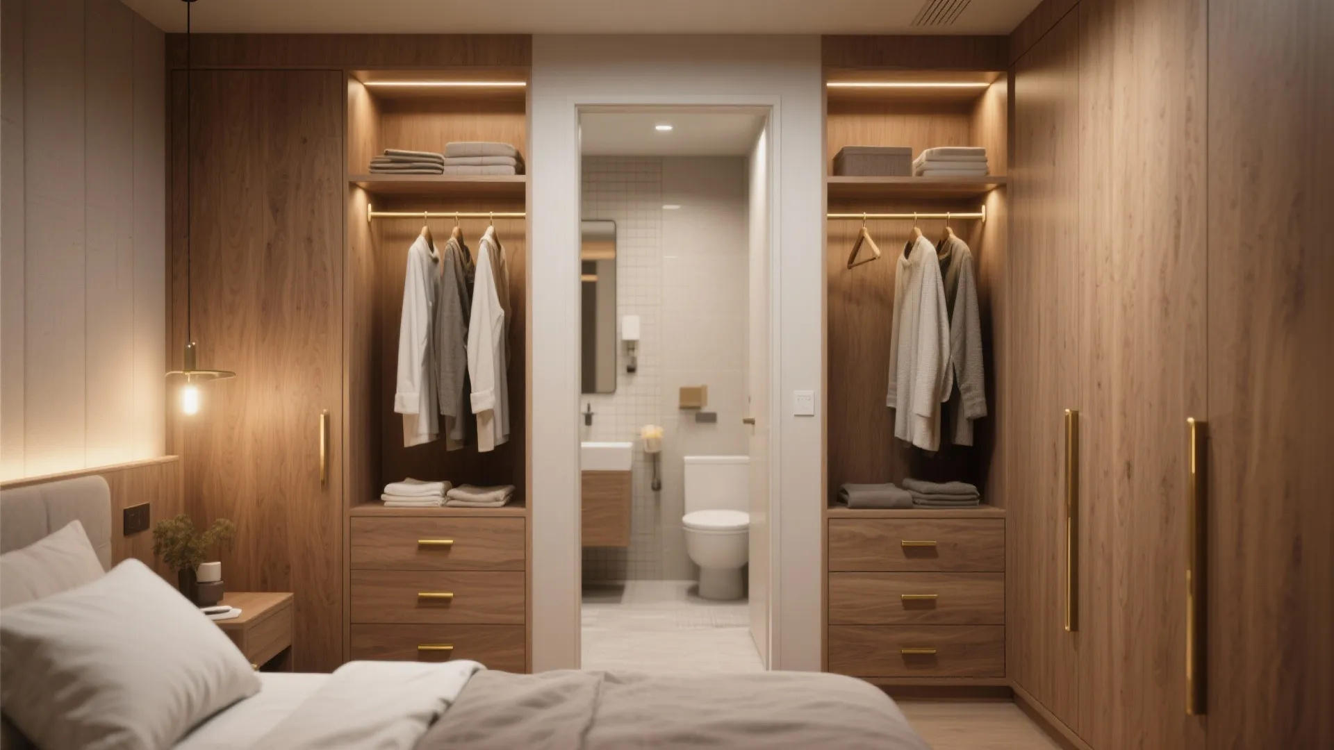 3. Walk-through Closet as Connector