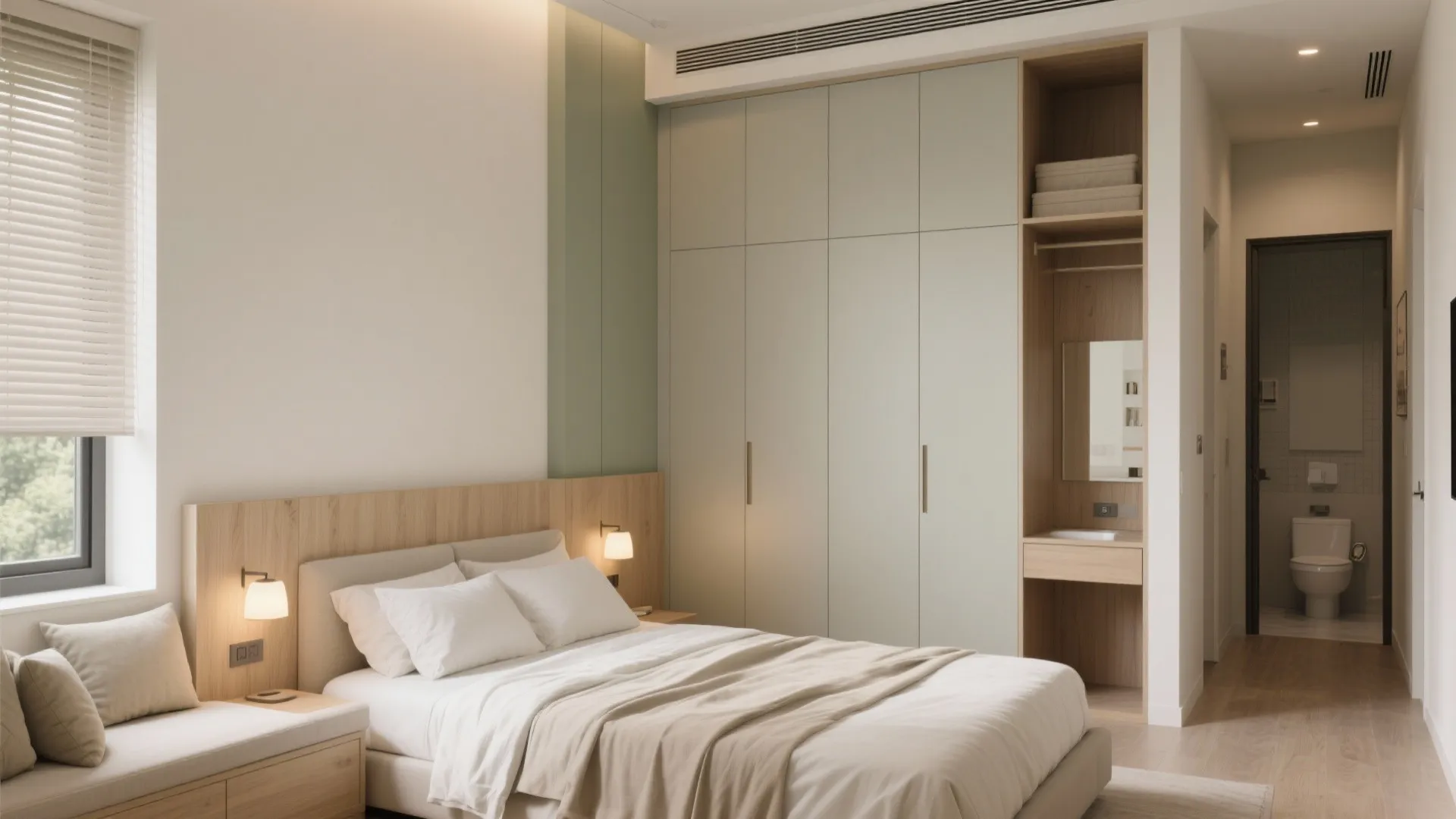 Storage-first Bedrooms and Walk-through Wardrobes