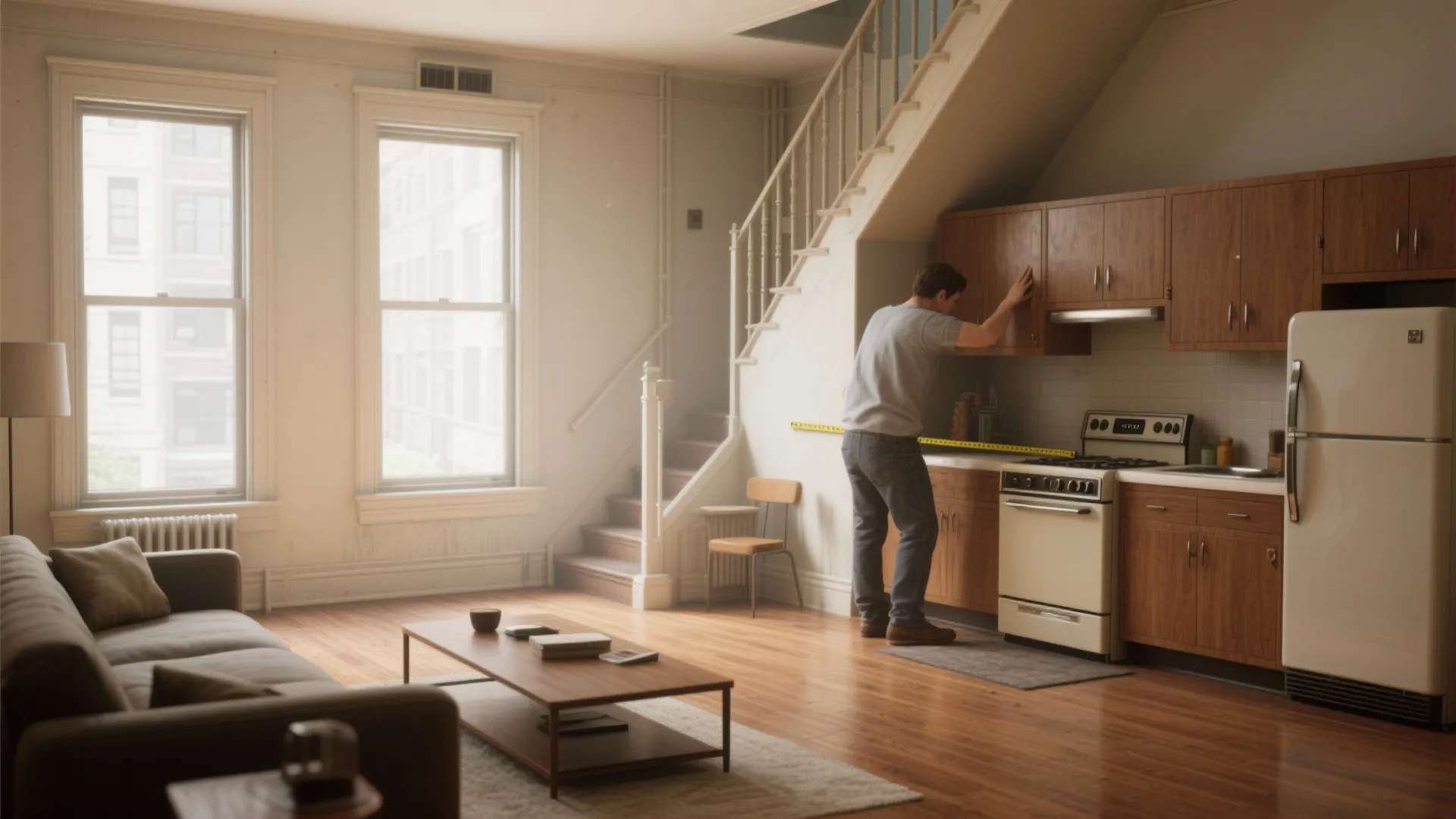 3. Consider older walk-up buildings with character