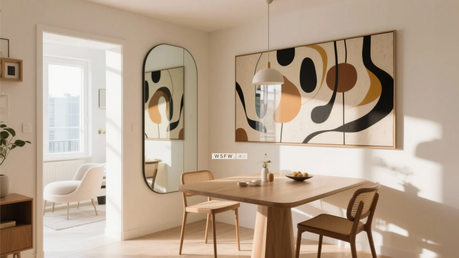 5. Wall Art and Mirrors