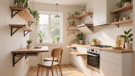 5 Wall-Attached Dining Table Ideas