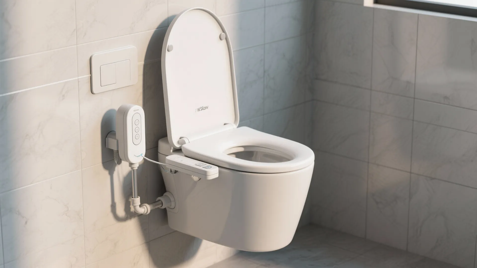 4. Wall-Mounted Bidet Integrations for Multi-Function Use