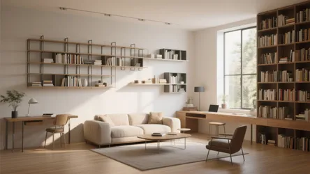 5 Creative Wall Bookshelf Designs