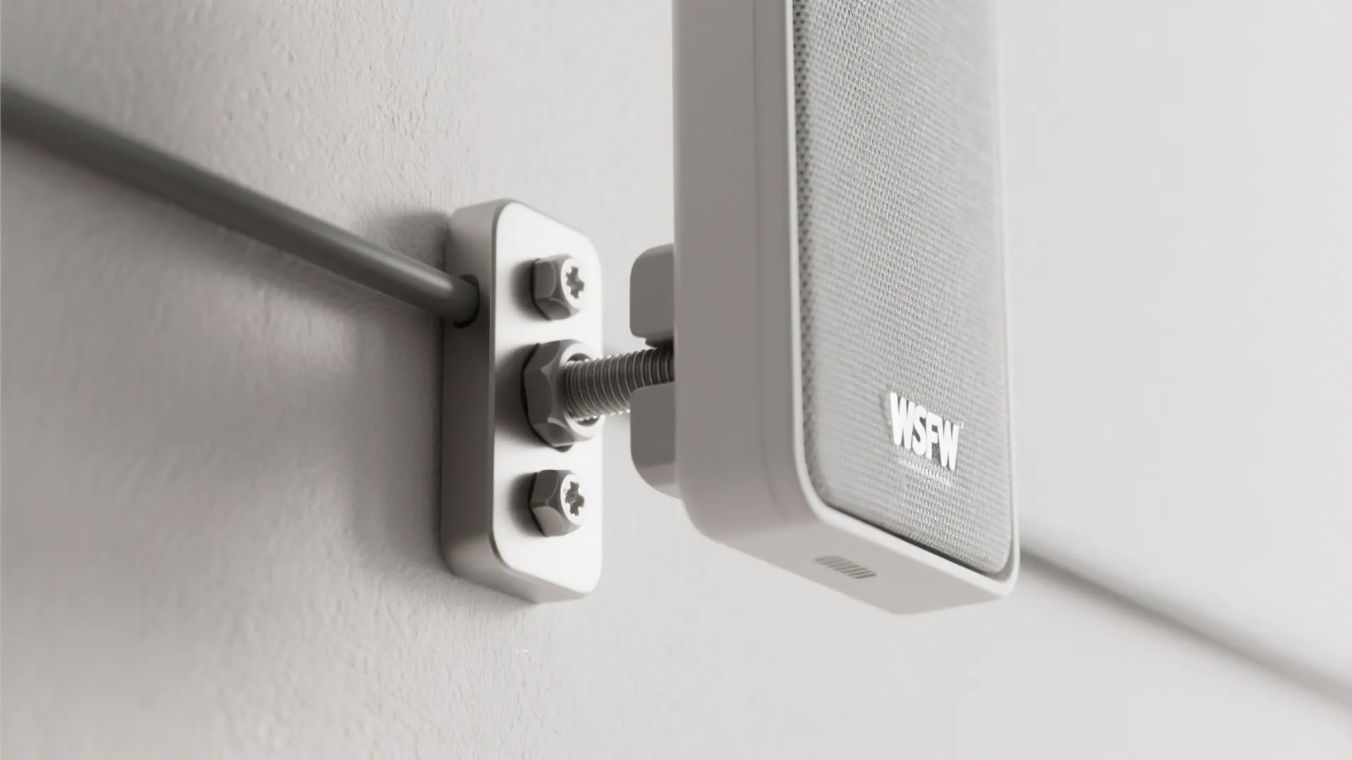 Minimalist wall-mount layout