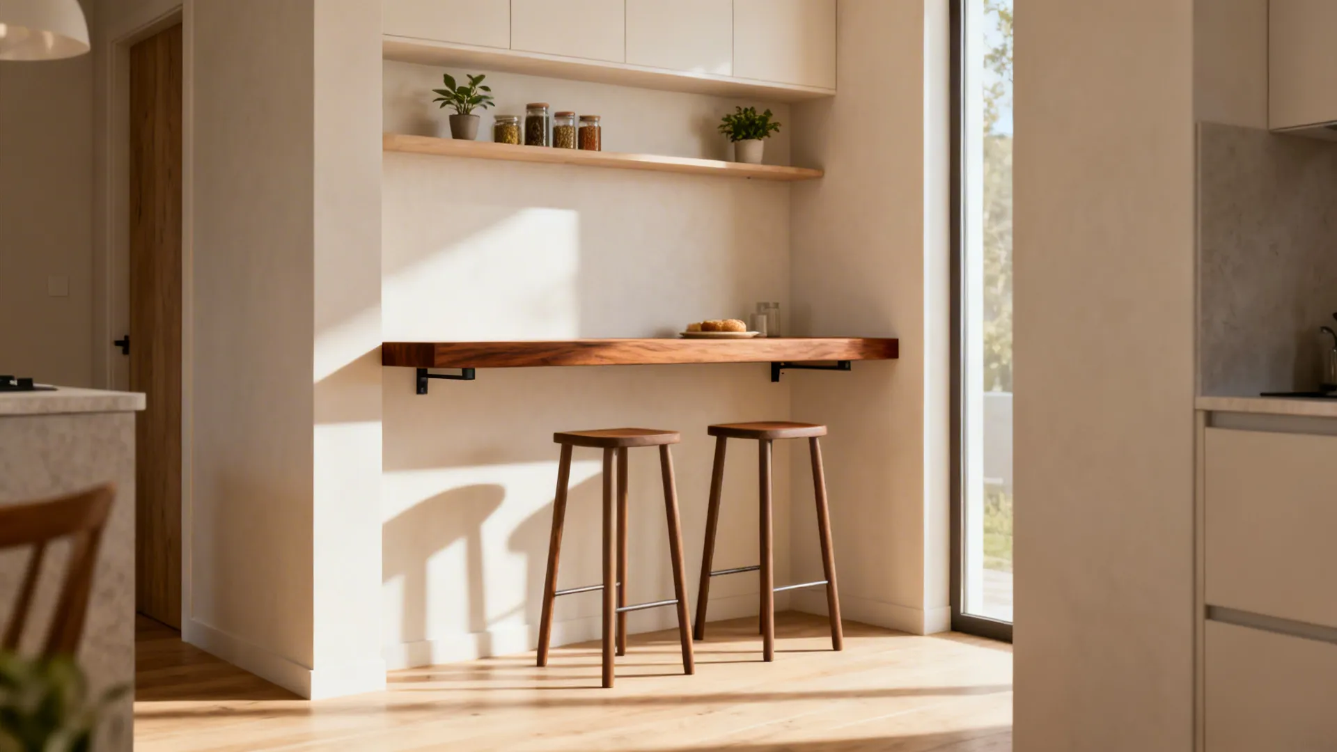 5 Breakfast Bar Ideas Against a Wall