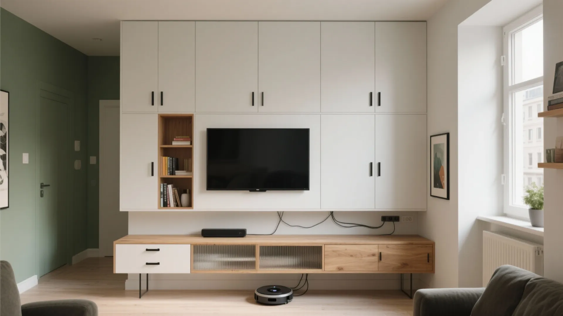 5 Wall Cupboard Designs for Living Room (Pro Ideas): Space-smart wall cabinet ideas I use to add storage, style, and calm to living rooms of all sizes