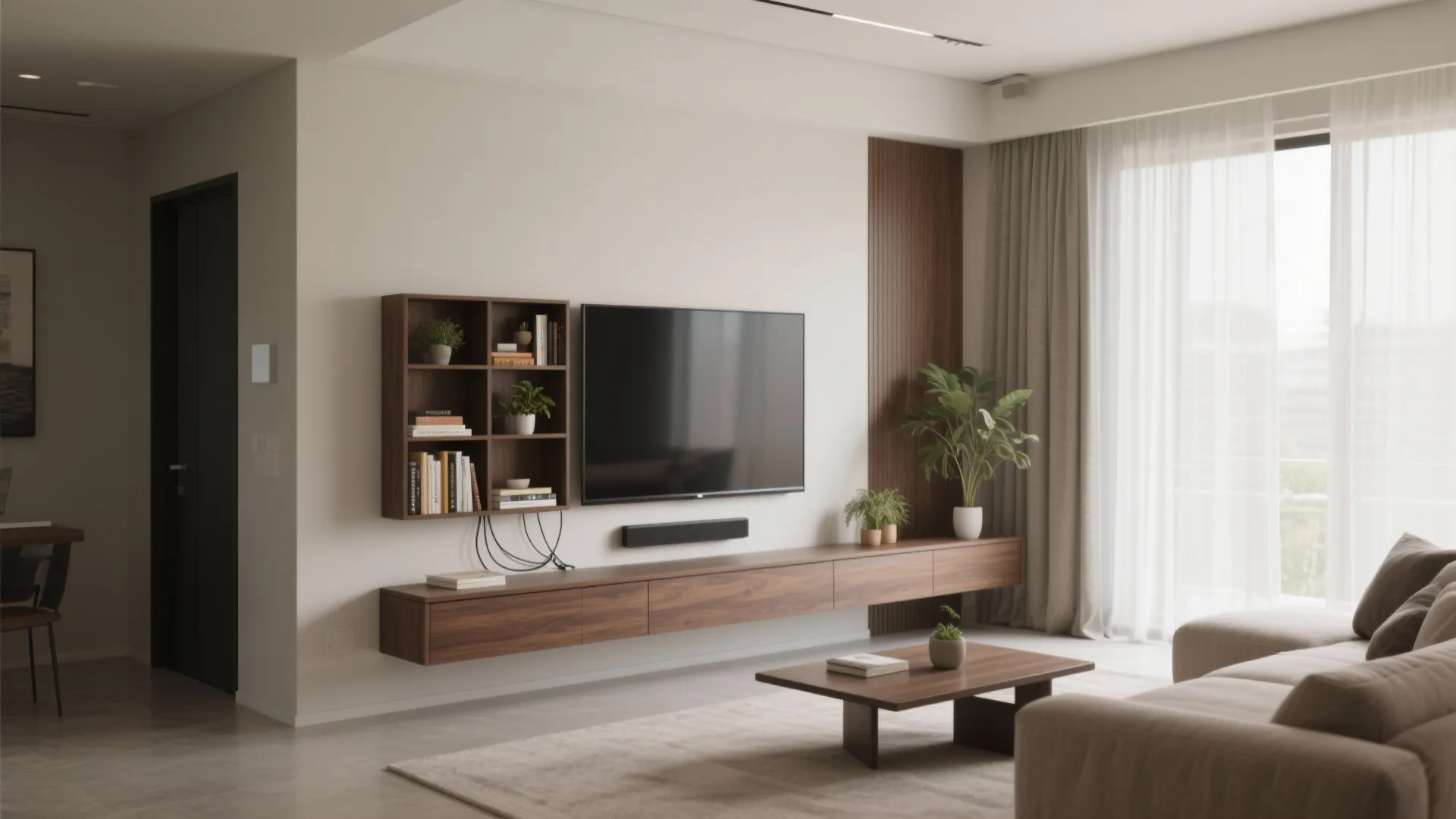 Wall-Mounted Entertainment Units
