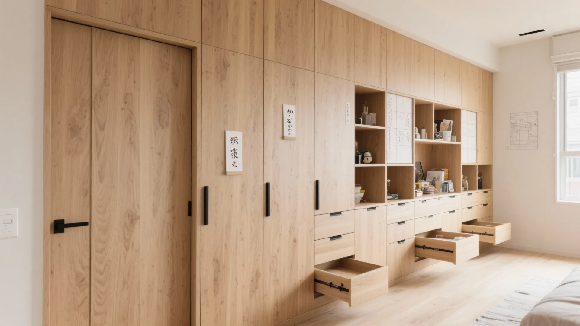 Tips 3: 収納は“面”で取って“点”で使う｜小屋裏に逃がさない収納技巧