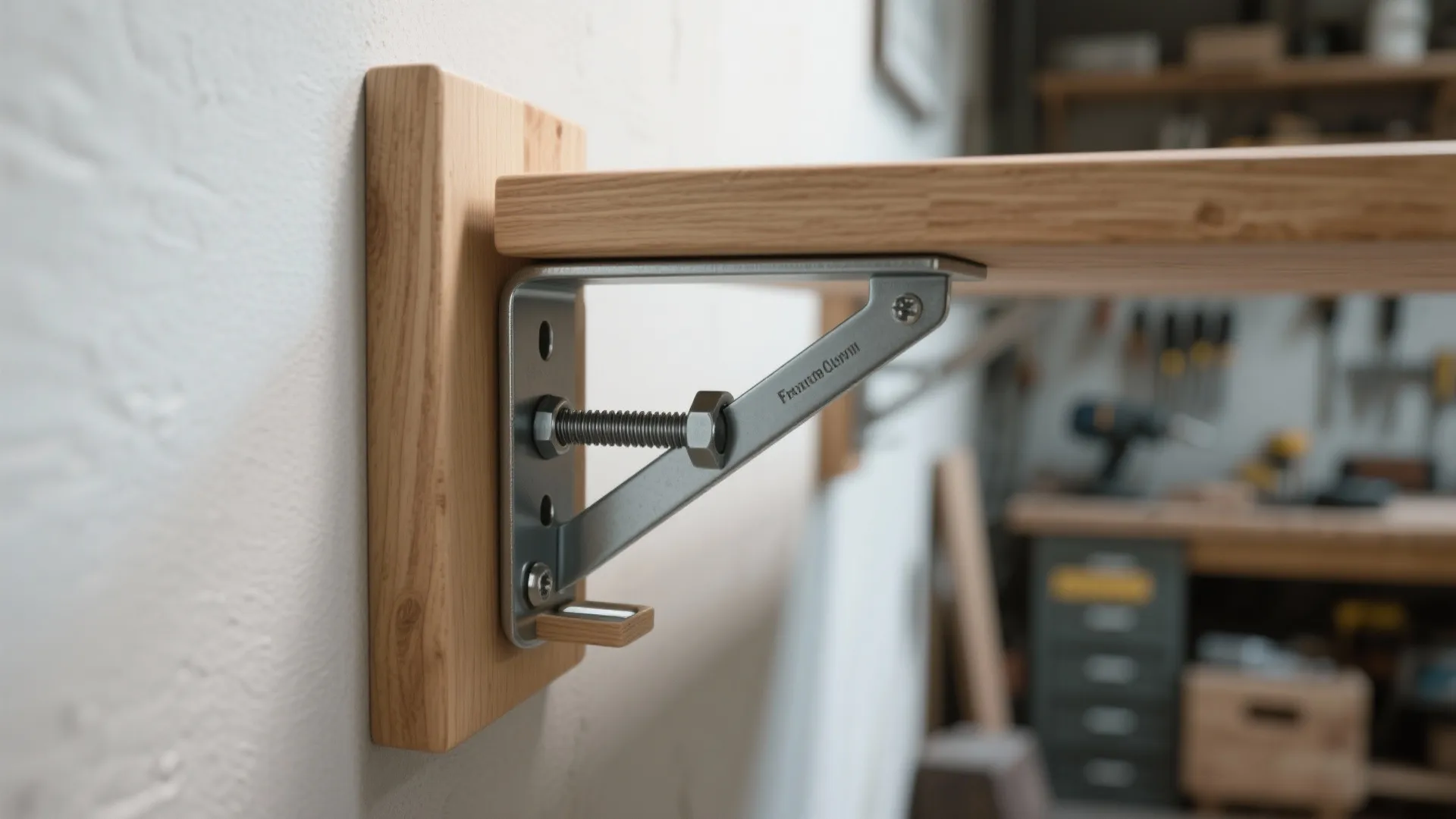 3. Wall-mounted fold-down table: urban DIY hero