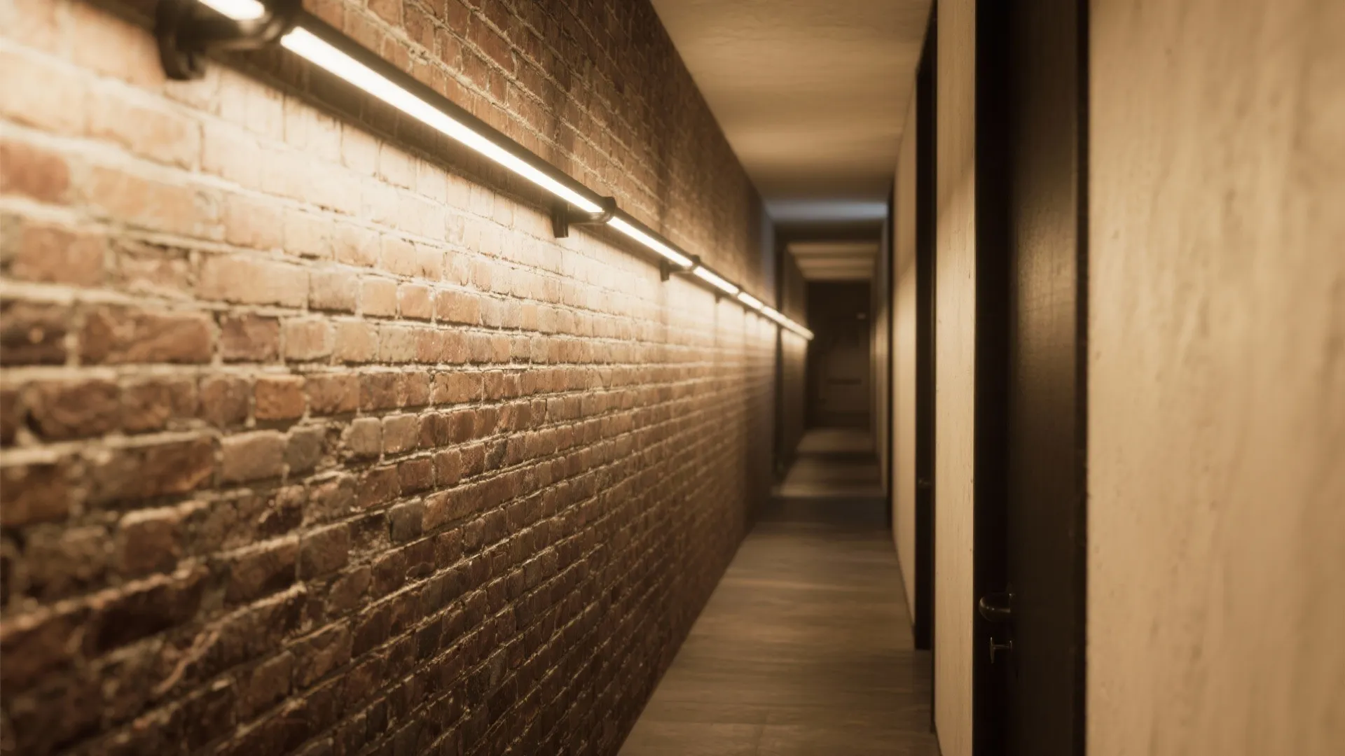 2. Create depth with wall grazing