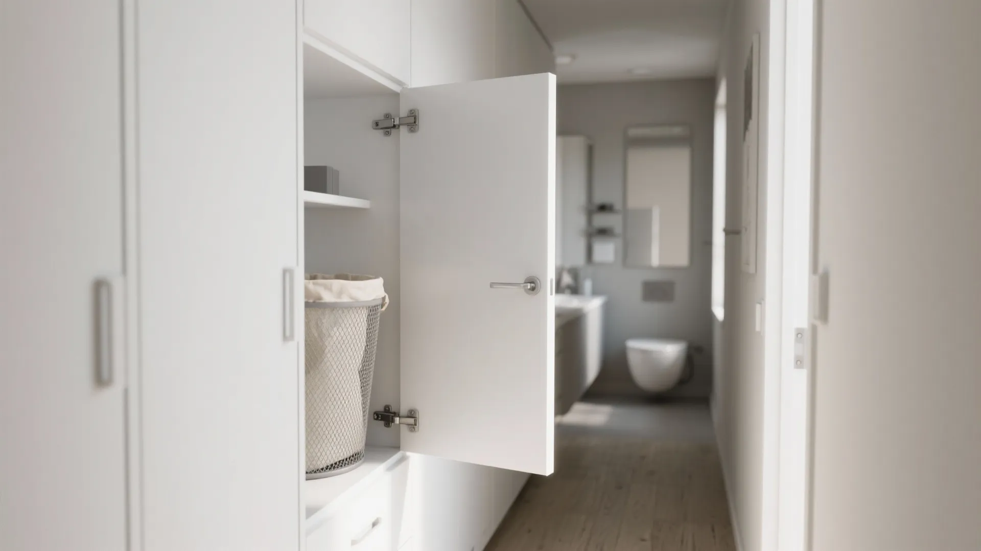 [Section: Concealed Wall-Mounted Hamper Systems]